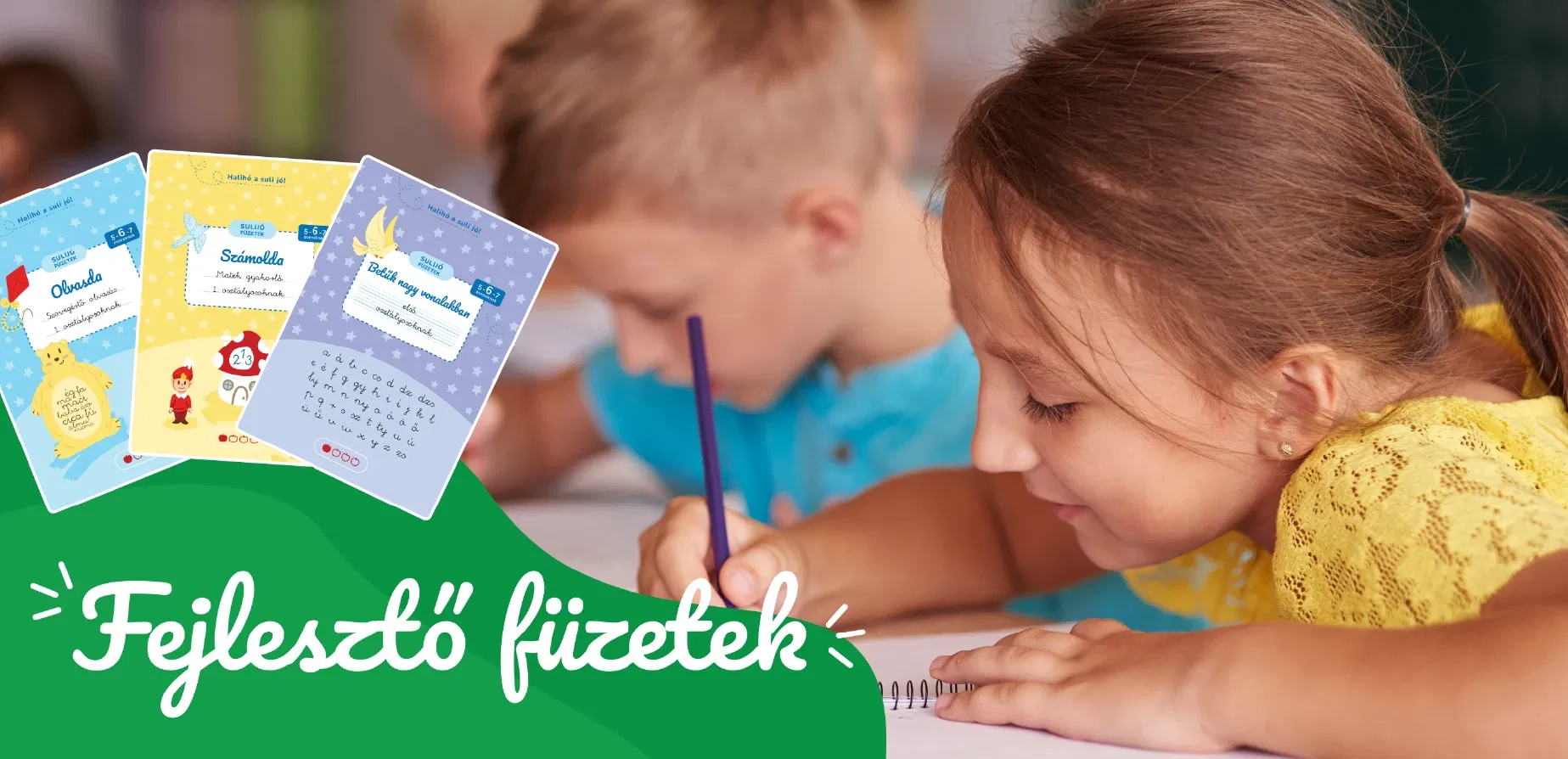 Az önálló tanulás öröme és a modern fejlesztő füzetek használata.