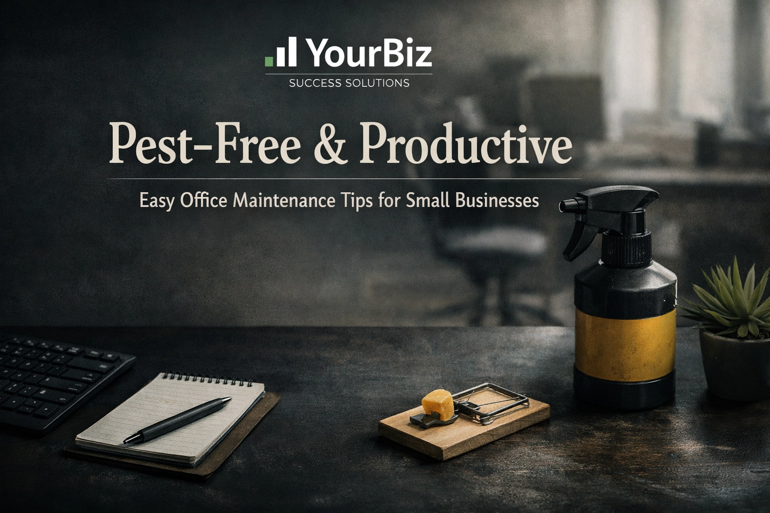 [HERO] Pest-Free & Productive: Easy Office Maintenance Tips for Small Businesses