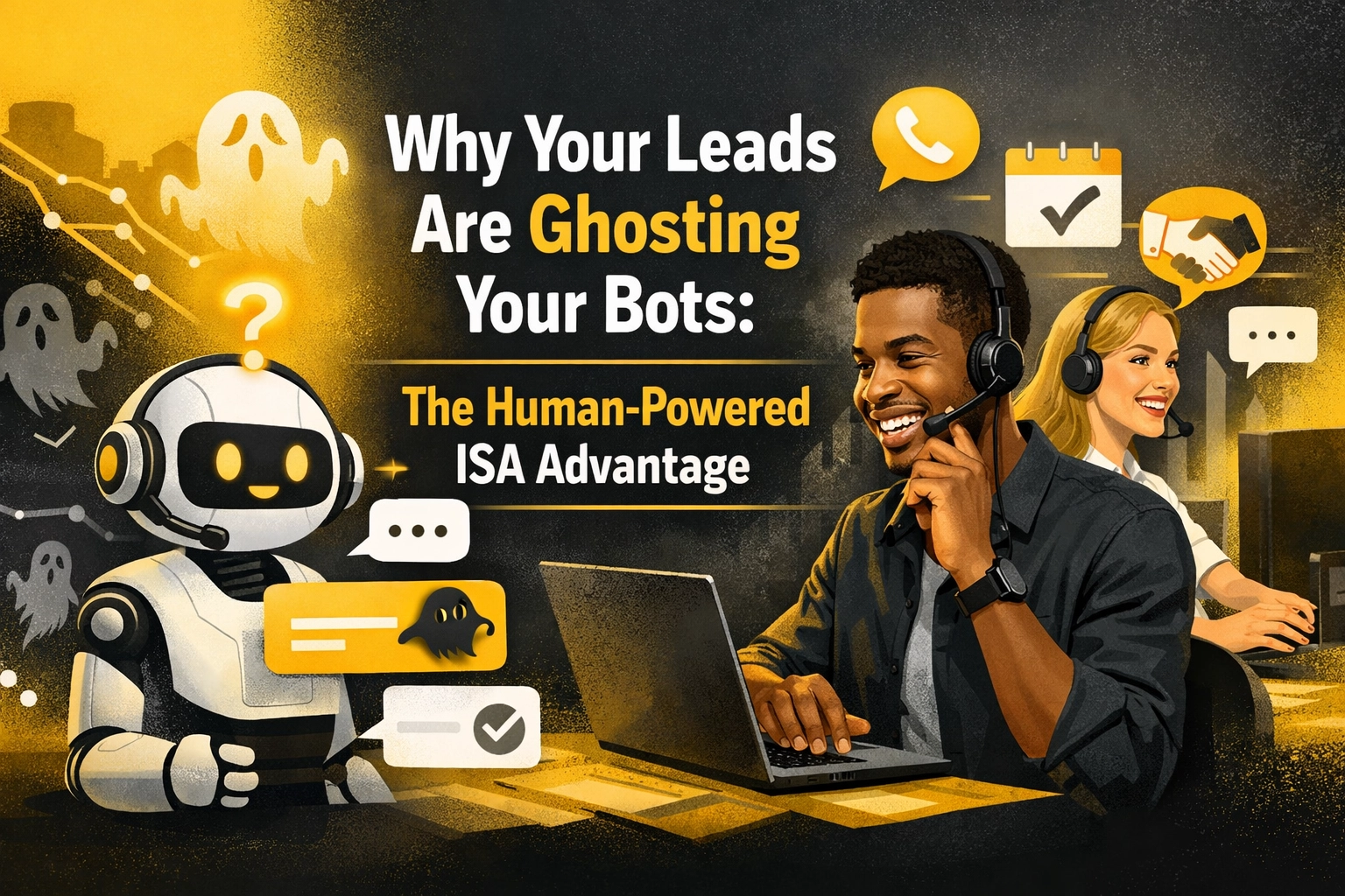 [HERO] Why Your Leads Are Ghosting Your Bots: The Human-Powered ISA Advantage