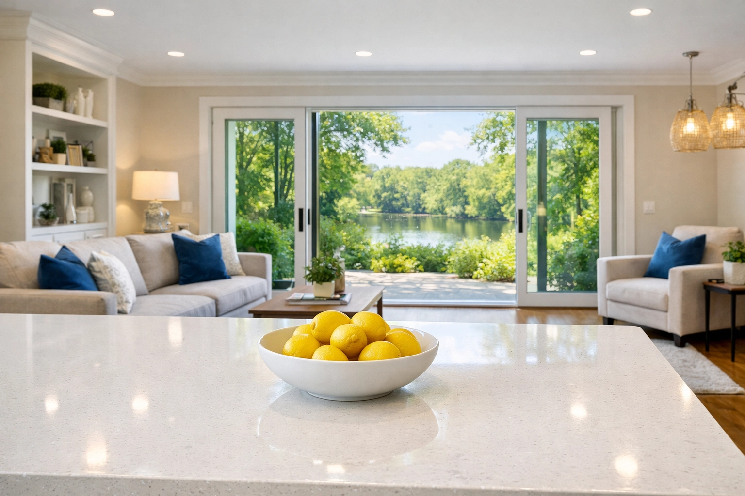 A spotless West Cambridge home interior following professional move-out cleaning near Fresh Pond.