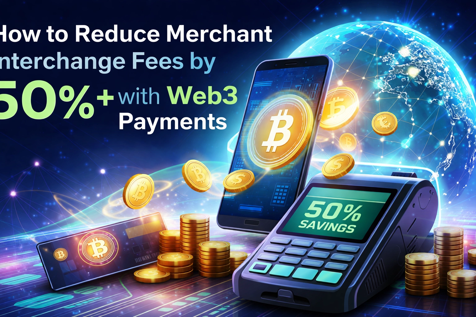 [HERO] How to Reduce Merchant Interchange Fees by 50%+ with Web3 Global Payments