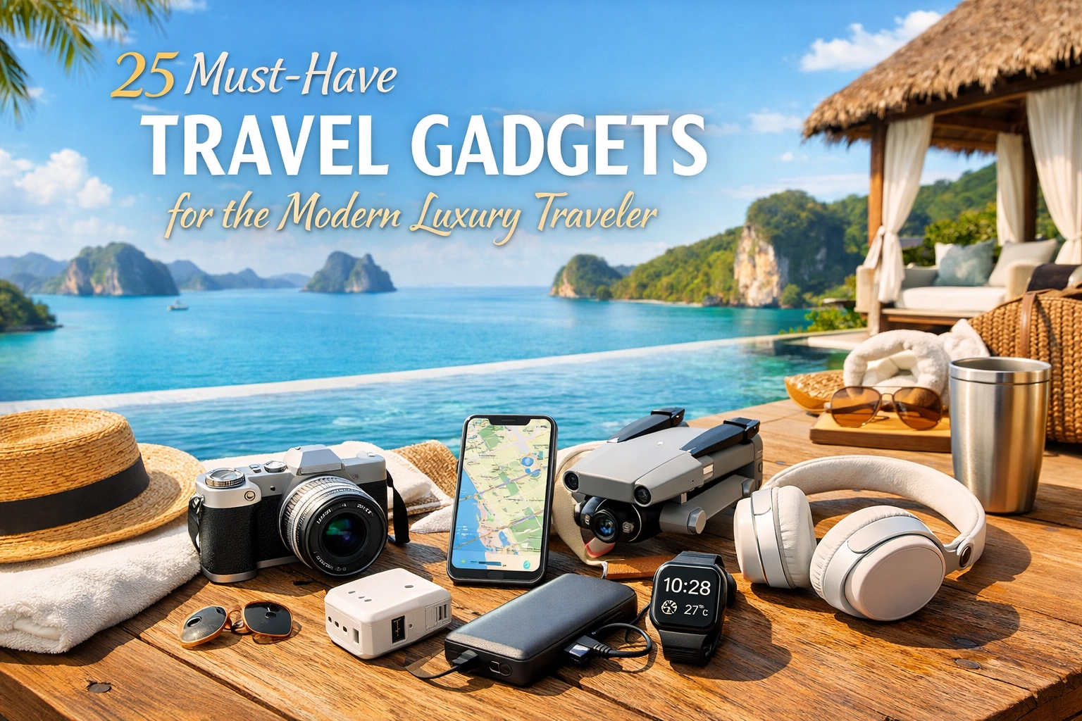 [HERO] 25 Must-Have Travel Gadgets for the Modern Luxury Traveler