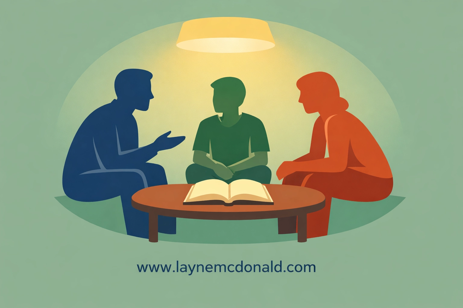 Christian family discussing Wuthering Heights movie with teen using Scripture