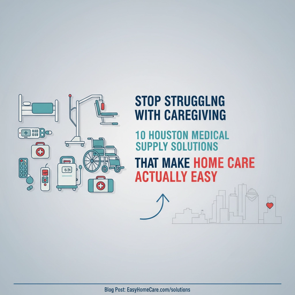 Stop Struggling with Caregiving: 10 Houston Medical Supply Solutions That Make Home Care Actually Easy