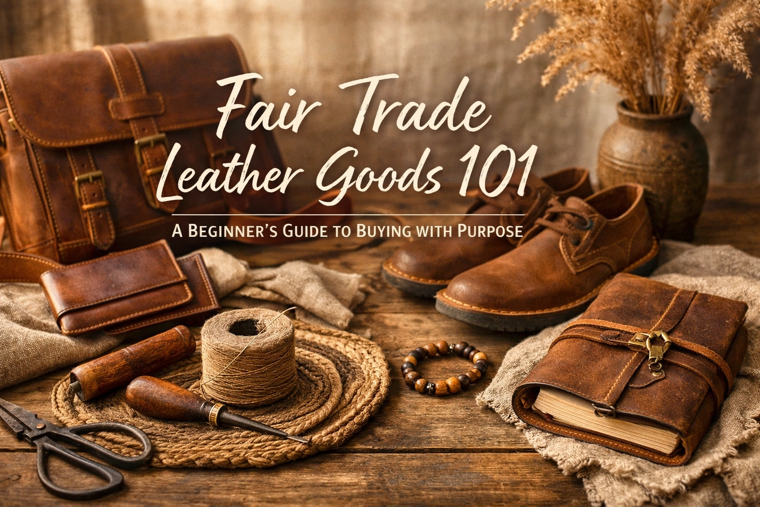 [HERO] Fair Trade Leather Goods 101: A Beginner's Guide to Buying with Purpose