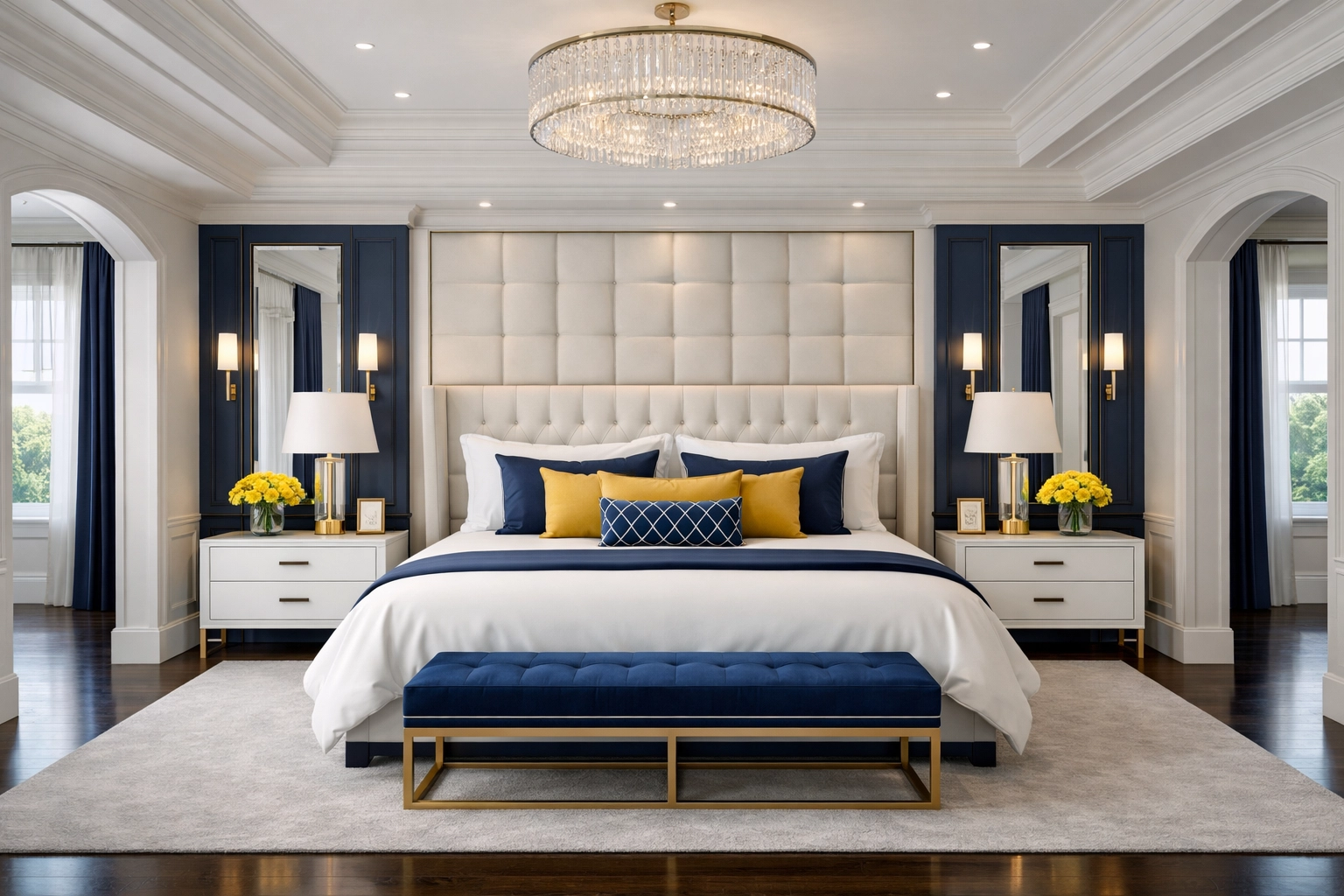 Spotless luxury kitchen in a Dover estate maintained by consistent residential cleaning Massachusetts services.