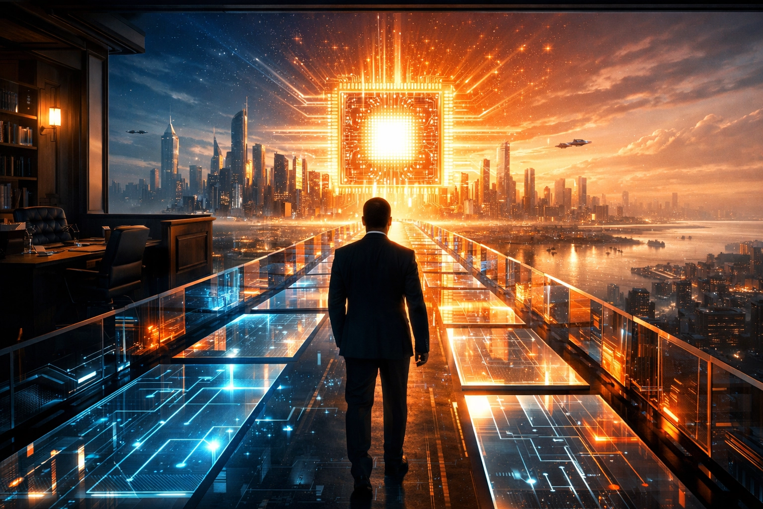 Leadership 2.0: Der strategische Weg in eine erfolgreiche Zukunft mit künstlicher Intelligenz.