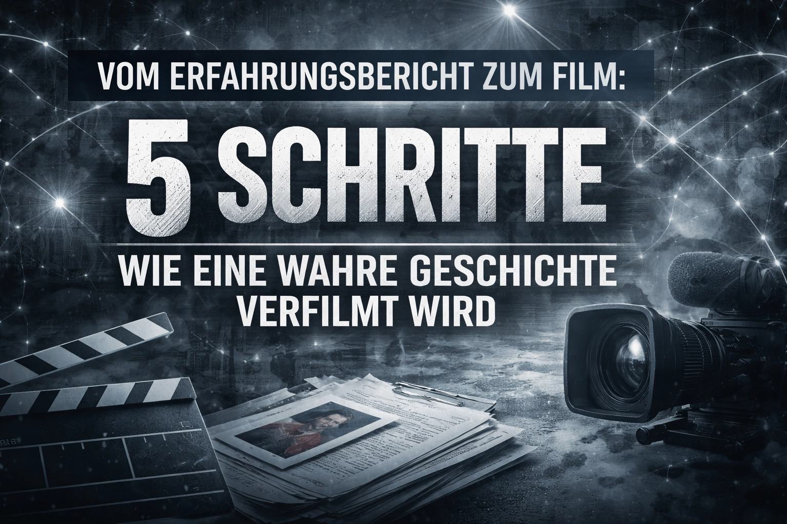 [HERO] Vom Erfahrungsbericht zum Film: 5 Schritte, wie eine wahre Geschichte verfilmt wird