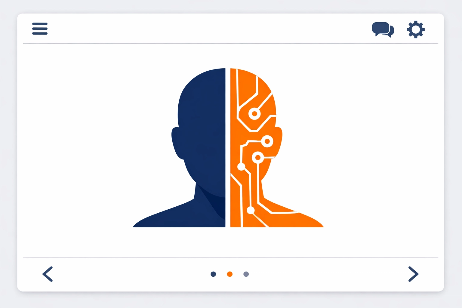 Visualizing human and AI synergy in AI Governance in Custom eLearning Development.