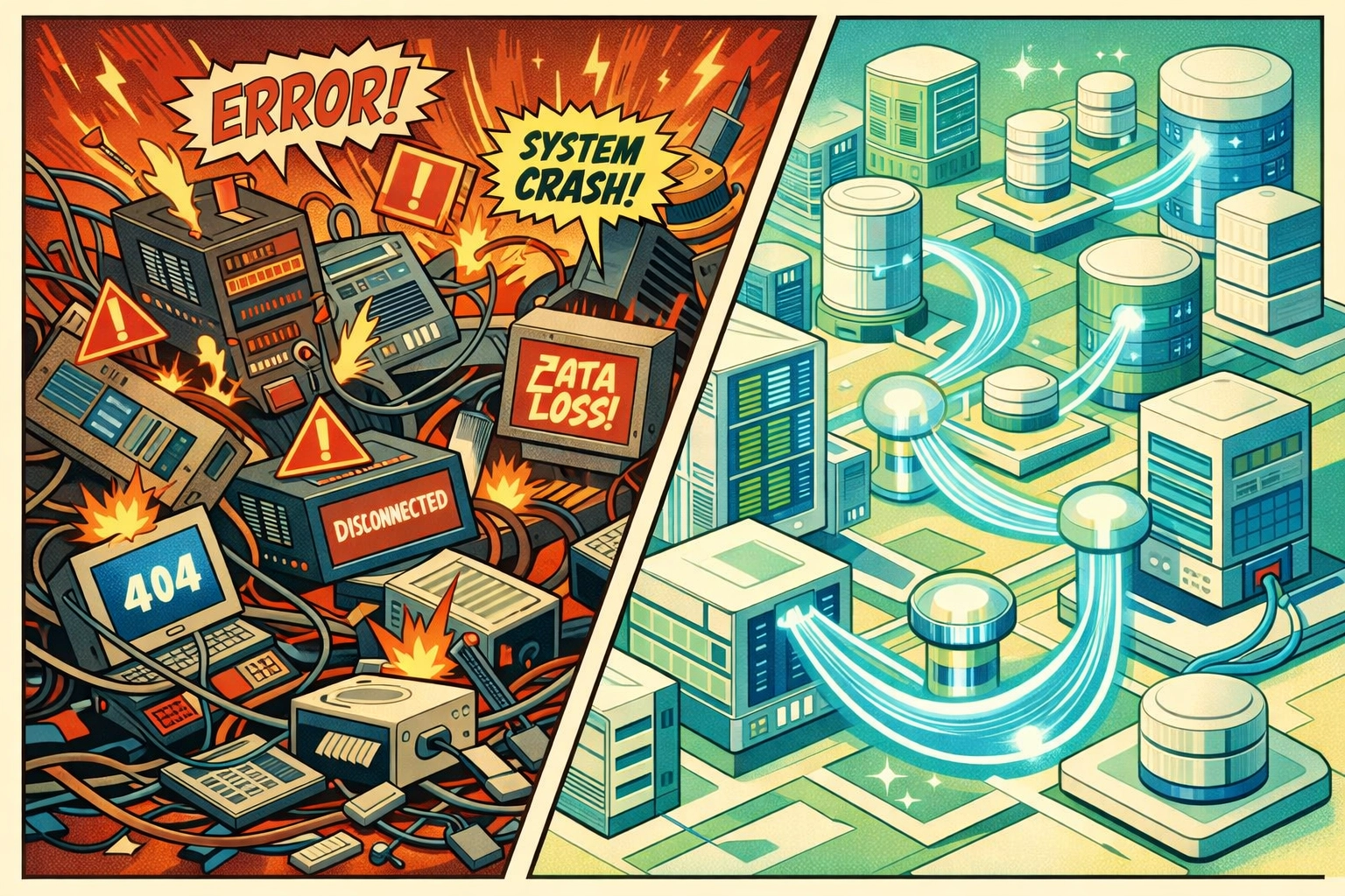 Chaotic data infrastructure versus organized AI-ready data foundation for enterprise GTM