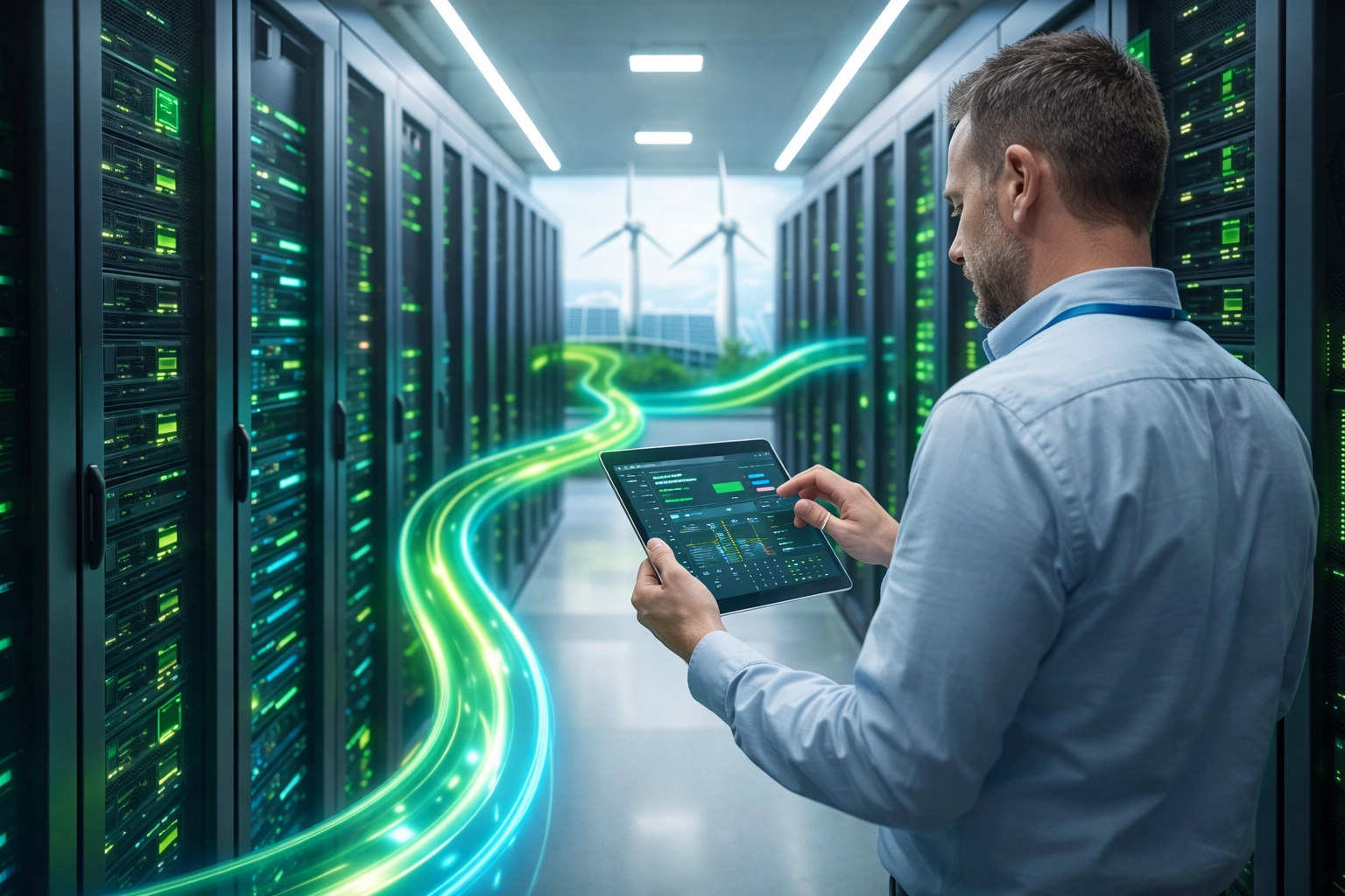 Sustainable IT infrastructure with ESG integration for ServiceNow ITOM deployment