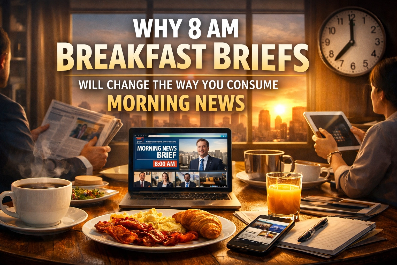 [HERO] Why 8 AM Breakfast Briefs Will Change the Way You Consume Morning News