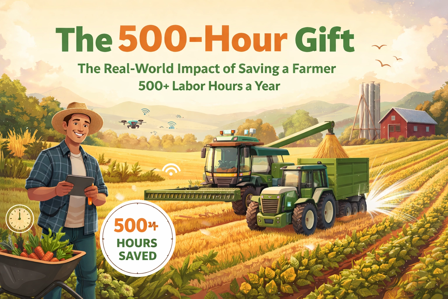 [HERO] The 500-Hour Gift: The Real-World Impact of Saving a Farmer 500+ Labor Hours a Year