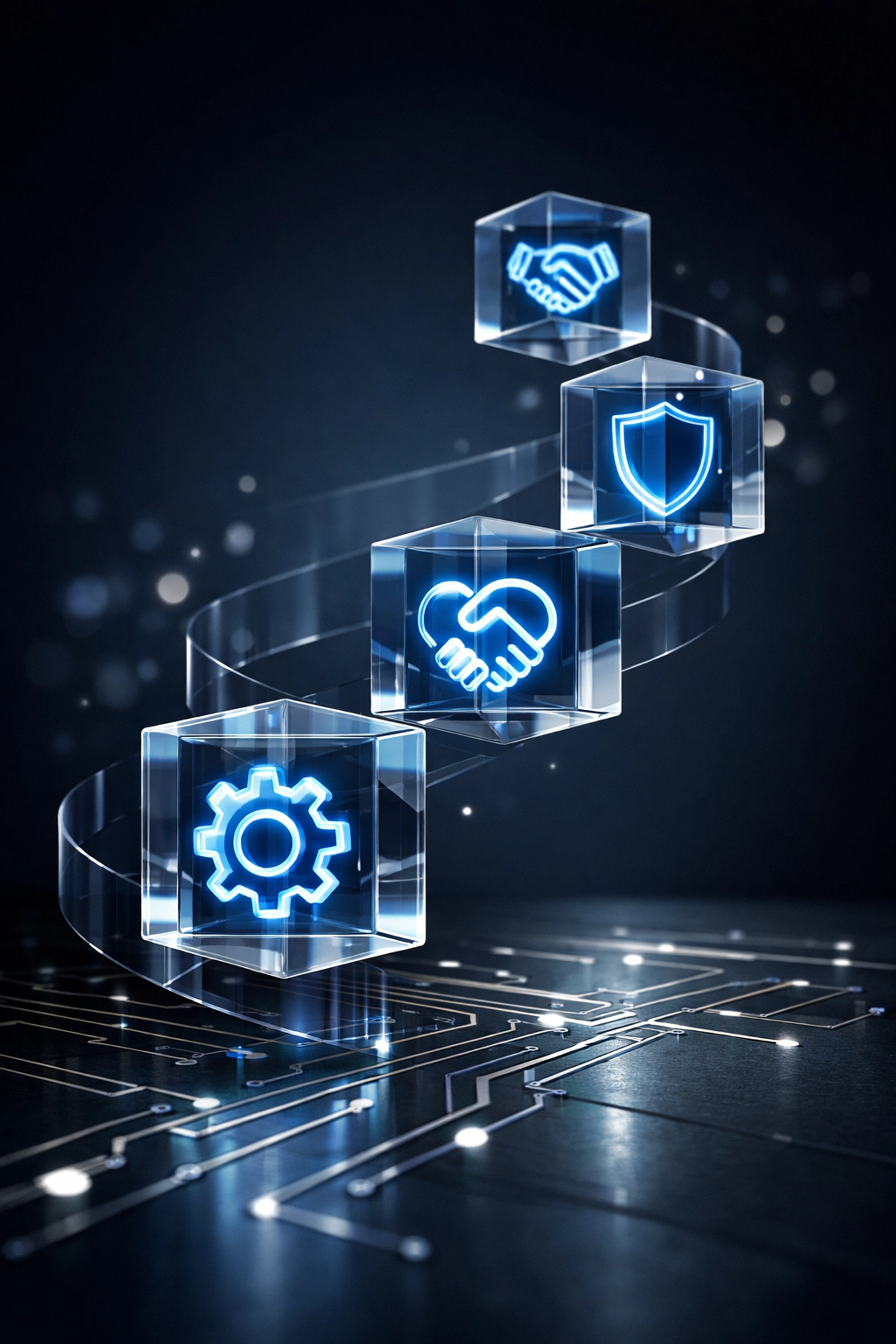 Tailored IT support icons for security and repair services serving Richmond area businesses.