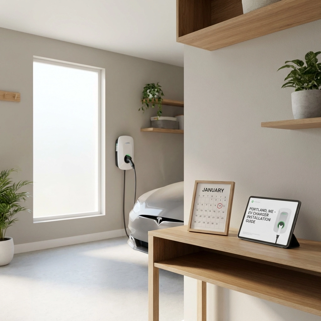 [HERO] EV Chargers Portland Maine: The Simple Trick to Get Your Level 2 Charger Installed Before the January Rate Hikes