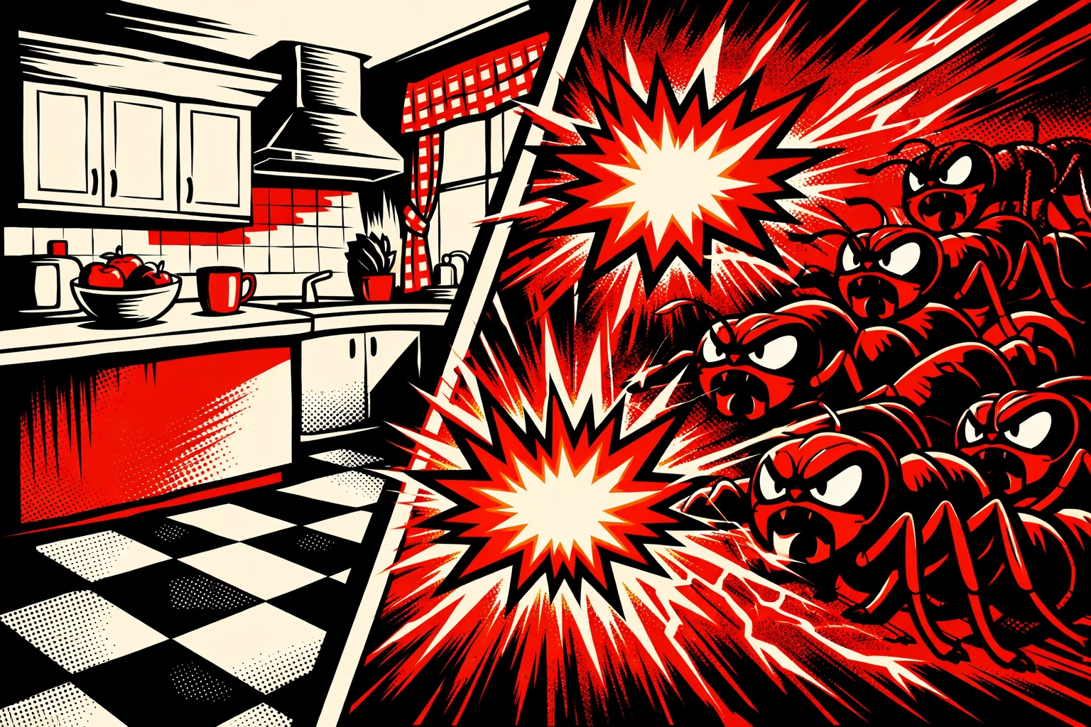 Protective barrier stopping sugar ants from entering a home, featuring pest control in Jasper AL.