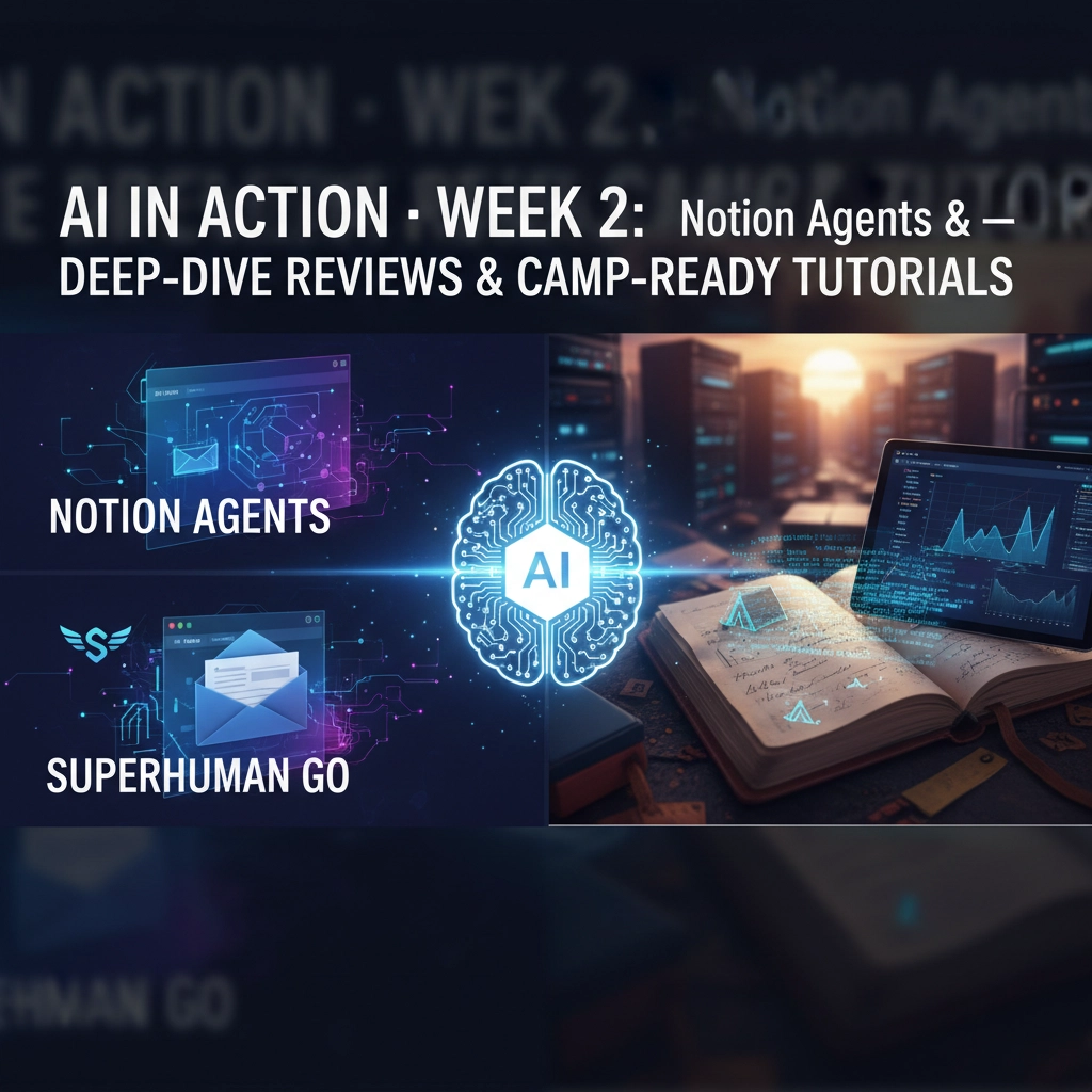 AI in Action · Week 2: Notion Agents and Superhuman Go : Deep-Dive Reviews and Camp-Ready Tutorials