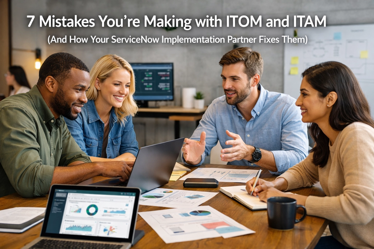 [HERO] 7 Mistakes You’re Making with ITOM and ITAM (And How Your ServiceNow implementation partner Fixes Them)