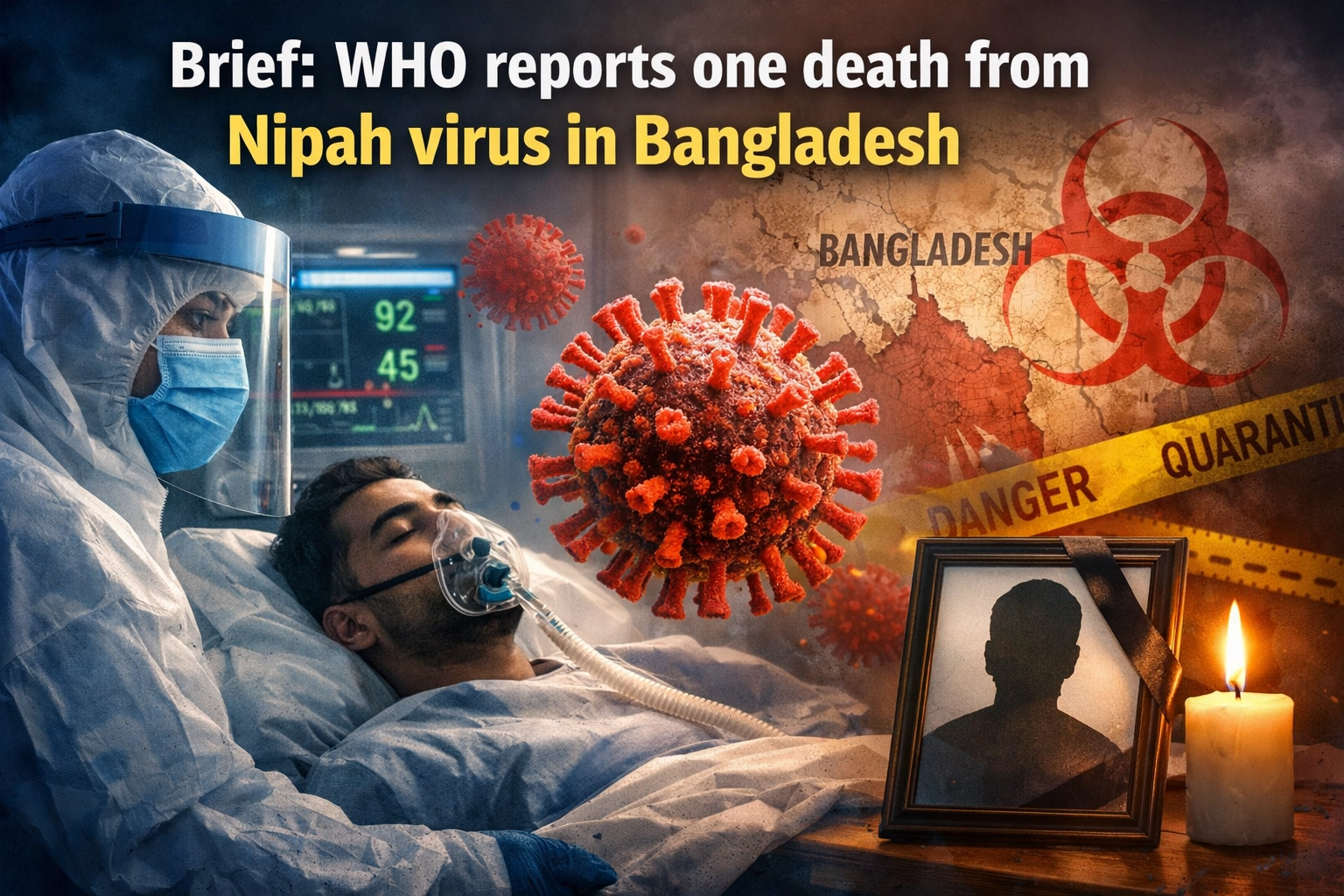 [HERO] Brief: WHO reports one death from Nipah virus in Bangladesh