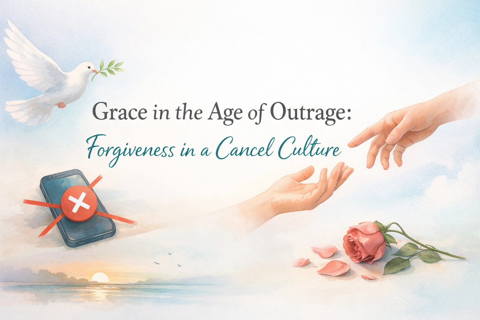 We've all seen it happen. Someone says the wrong thing, maybe it's a tweet from ten years ago, an off-color joke, or a political opinion that doesn't align with the mob. Within hours, their life is effectively over. Job gone. Reputation destroyed. Friends scattered. No apology is good enough. No explanation matters. They're canceled. Welcome to the age of outrage, where one mistake can define you forever and grace is in short supply. But here's the thing: as Christians, we're called to something radically different. While the world races to erase people, our faith invites us to extend the kind of mercy we've received. It's not easy, and it's definitely countercultural, but it might be exactly what our broken world needs right now.  The Problem with Canceling People  Cancel culture operates on a simple but brutal principle: if you mess up, you're out. There's no room for growth, no space for redemption, and certainly no second chances. It's Christianity with all the forgiveness sucked out, all judgment, no mercy. Think about it. When someone is "canceled," the goal isn't restoration or understanding. It's isolation and erasure. The person becomes a cautionary tale, a symbol of what happens when you step out of line. And here's what makes it particularly cruel: even when people apologize, even when they show genuine remorse, it rarely matters. The damage is done. The verdict is final. This creates what one observer called "an empty, endless, and cruel cycle of hate that comes from unforgiveness and pride." Because here's the secret nobody wants to admit: cancel culture doesn't actually work. It doesn't change hearts. It doesn't foster genuine understanding. It just breeds fear and resentment. The cancelled person doesn't grow, they're just erased. The cancelers don't grow either, they just move on to the next target. And the rest of us? We walk on eggshells, terrified that one day it might be our turn.  What the Bible Says About Forgiveness  Here's where the Gospel gets really interesting, and really challenging. Jesus didn't come to cancel people. He came to cancel debts. Think about the woman caught in adultery. The religious leaders brought her to Jesus, ready to stone her according to the law. They had her dead to rights. She was guilty. But Jesus didn't erase her, He erased her debt. "Neither do I condemn you," He said. "Go and sin no more." Or consider Peter, who denied Jesus three times. If anyone deserved to be canceled, it was Peter. He betrayed his best friend at the worst possible moment. But Jesus didn't write him off. He restored him. He gave him a mission. He made him a leader in the early church. Throughout Scripture, we see this pattern repeated: God is in the business of canceling sins, not canceling sinners. He separates us from our mistakes as far as the east is from the west. He remembers our sins no more. He throws them into the sea of forgetfulness. And then, this is the kicker, He asks us to do the same for each other.  The Tension Between Justice and Grace  Now, let's be honest. This doesn't mean we ignore harm or pretend like nothing happened. Forgiveness isn't the same as saying "it's fine" when it's not fine. Real forgiveness actually requires acknowledging that real harm was done and a real debt was incurred. Here's where it gets tricky: justice demands accounting. It says, "You hurt someone, and that matters." But grace says, "I'm going to absorb this cost rather than making you pay it forever." These two things exist in tension, and that's okay. We can hold people accountable for their actions while still extending them dignity and the possibility of redemption. We can acknowledge that someone was wrong without declaring that they're irredeemable. The difference is that cancel culture sees the person as the problem to be eliminated, while forgiveness culture sees the behavior as the problem to be addressed. One erases humanity; the other affirms it.  Practicing Forgiveness in a Canceling World  So how do we actually live this out? How do we practice grace in an age of outrage? First, remember your own story.  Every one of us has said things we regret. Every one of us has hurt people we love. Every one of us would be in serious trouble if our worst moments were broadcast to the world. The ground is level at the foot of the cross, we're all sinners saved by grace. When we remember how much we've been forgiven, it's easier to extend forgiveness to others. Second, cut each other some slack.  As one wise observer noted, this is what wisdom traditions have advised for centuries. Not everyone who says something offensive is a monster. Sometimes people are ignorant. Sometimes they're having a bad day. Sometimes they're repeating what they've always heard without really thinking it through. A private conversation might do more good than a public shaming. Third, recognize everyone's inherent dignity.  Even, especially, people with whom we disagree profoundly. Grace calls us to see every person as a bearer of God's image, regardless of their political views, past mistakes, or current opinions. That doesn't mean we have to agree with them or condone their behavior. It just means we refuse to dehumanize them. Fourth, make space for growth.  People change. They mature. They learn. Someone who said something terrible ten years ago might be a completely different person today. Instead of judging people based on their worst moments, what if we celebrated their growth? What if we created a culture where people could admit they were wrong without fear of eternal condemnation?  The Freedom of Forgiving  Here's something most people don't realize about forgiveness: it's actually more for you than for the other person. When we hold grudges, when we nurse our outrage, when we refuse to forgive, we're the ones who suffer. We carry that weight. We stew in that bitterness. We let the offense define us. But when we forgive, we're set free. We're no longer controlled by what that person did to us. We're no longer defined by their actions. We can move forward. This doesn't mean the pain disappears immediately. Forgiveness is often a process, not a one-time event. You might have to choose forgiveness over and over again. But each time you do, you're choosing freedom over bondage, peace over bitterness, grace over outrage.  A Different Way Forward  So what would it look like if Christians led the way in creating a forgiveness culture instead of a cancel culture? What if our churches became known as places where broken people could find restoration instead of rejection? What if we modeled the kind of radical grace that says, "Yes, you messed up: and you're still worthy of dignity and another chance"? It would be countercultural, for sure. It would probably make us unpopular with the outrage mob. But it would also be profoundly Christian. It would reflect the heart of a God who doesn't cancel us when we fail, but instead says, "Let's try this again." The world needs to see this kind of grace in action. Not grace that ignores harm or enables bad behavior, but grace that acknowledges wrongdoing while still extending the possibility of redemption. Grace that cancels debts instead of canceling people. Grace that reflects the forgiveness we've received from God. This is our opportunity. In an age of outrage, we can be ambassadors of grace. In a culture of cancellation, we can be practitioners of restoration. In a world that erases people's humanity, we can affirm their dignity. It won't be easy. Grace never is. But it might just be the most powerful witness we can offer to a world drowning in unforgiveness. Want more faith-driven insights on living out the Gospel in today's culture?  Follow our blog for weekly articles that help you navigate modern challenges with ancient wisdom. Subscribe to never miss a post, and let's build a community committed to grace over outrage, forgiveness over cancellation, and hope over hate. Visit our blog  to explore more content that matters.