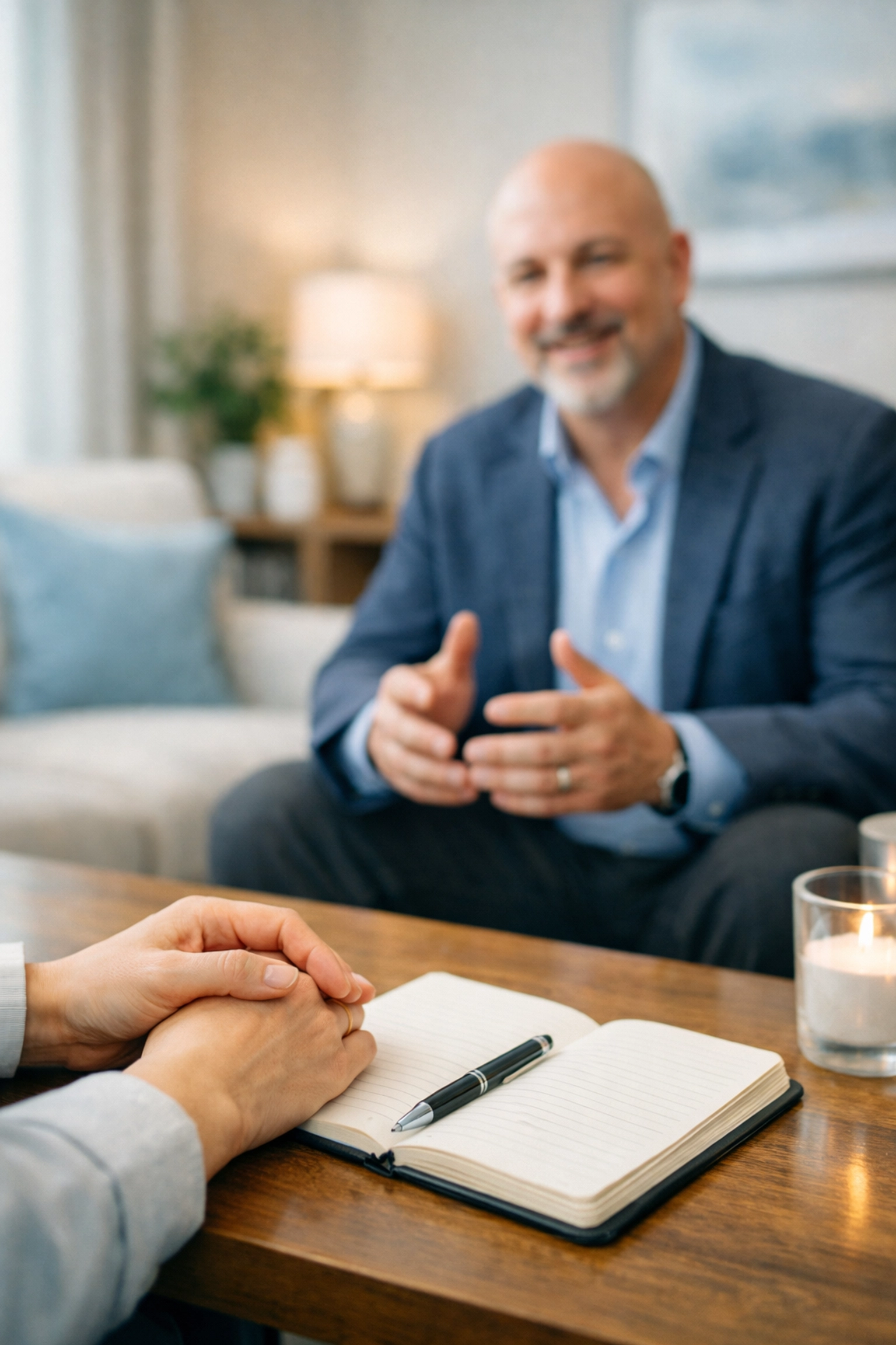 Clinical therapy session at Keystone Therapy focusing on professional mental health services and IPSRT.