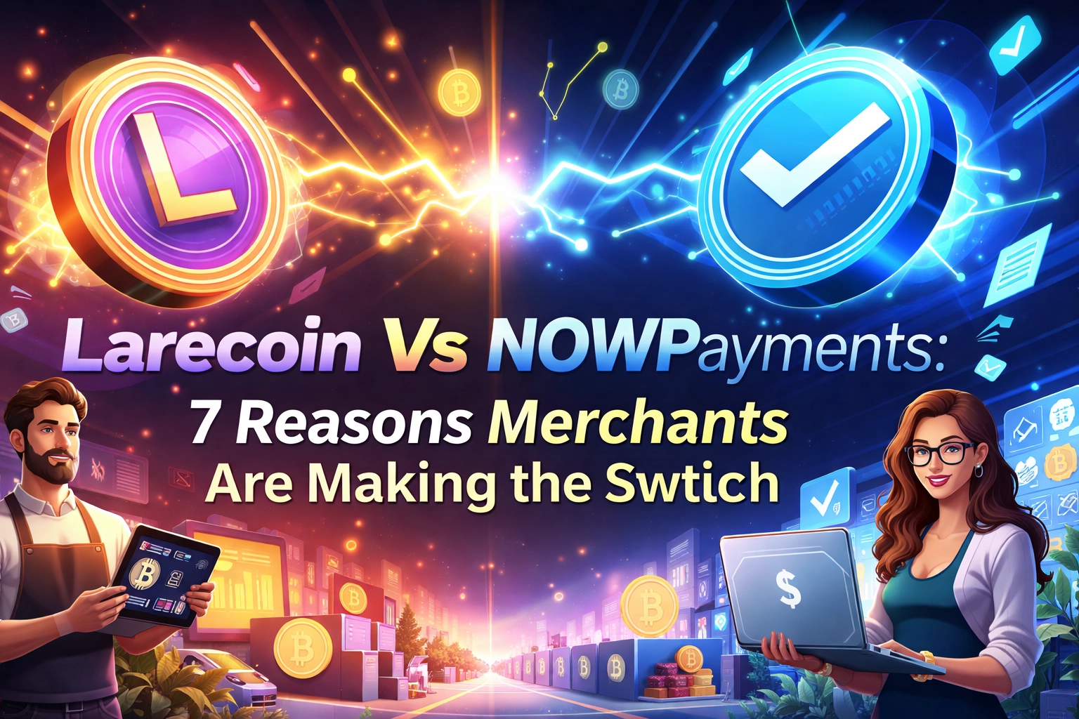 [HERO] Larecoin Vs NOWPayments: 7 Reasons Merchants Are Making the Switch