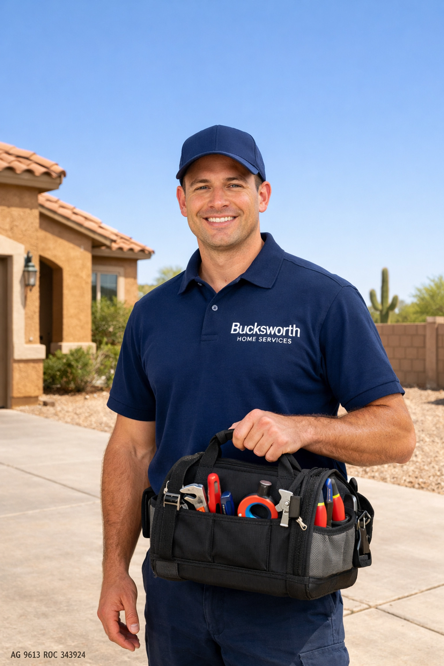 Professional Bucksworth technician providing reliable plumbing services for homeowners in Tolleson, AZ.