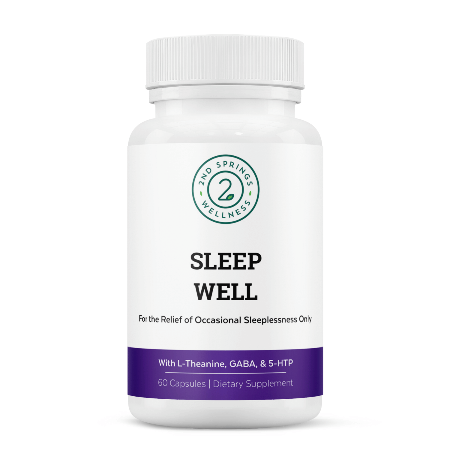 Sleep Well supplement bottle