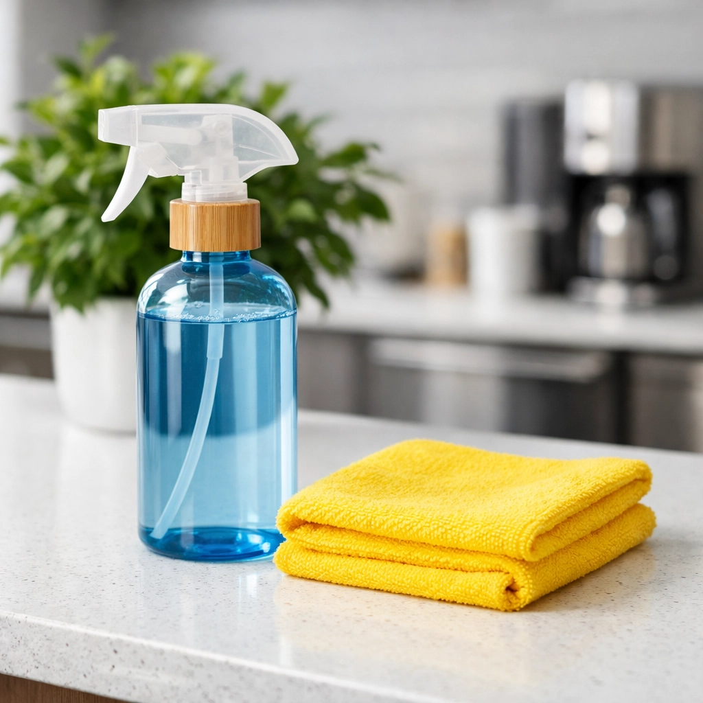 Green cleaning products used by professional commercial cleaning services in Harvard, MA office spaces.