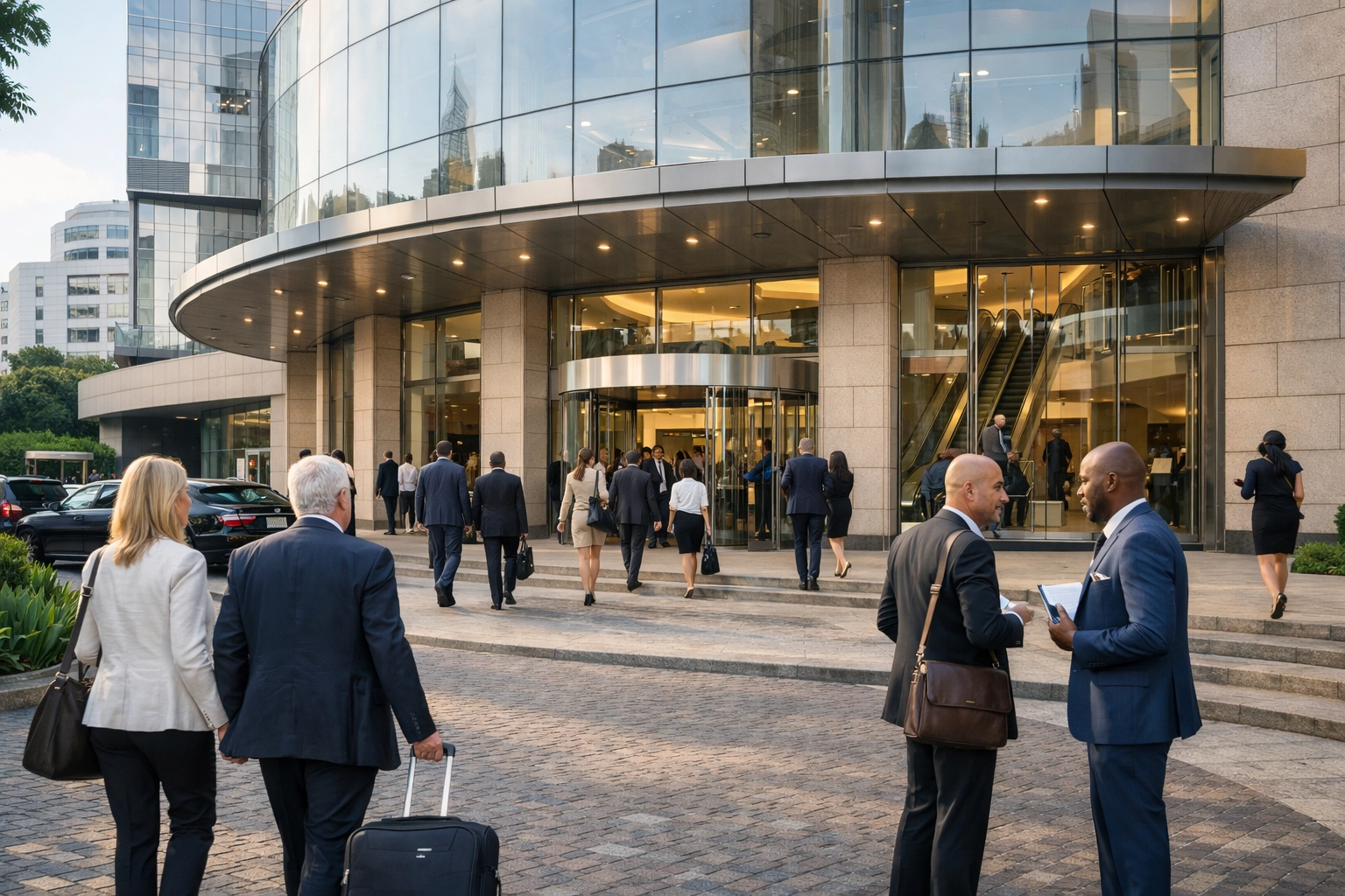 mining conferences africa 2026 Sandton convention centre arrival scene events in South Africa