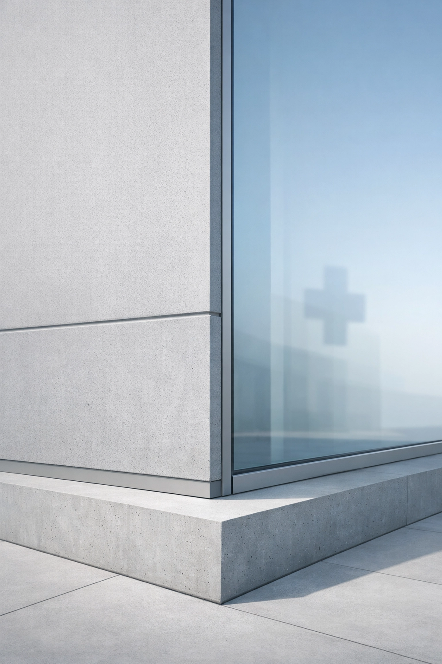 Modern building foundation reflecting a solid foundation-first approach to local SEO for chiropractors.