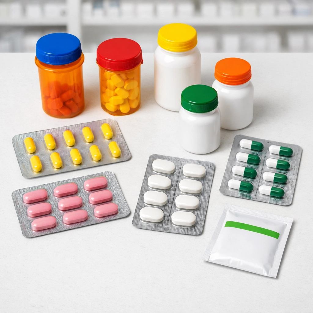 Common UTI antibiotic medications available at pharmacy with same day prescription