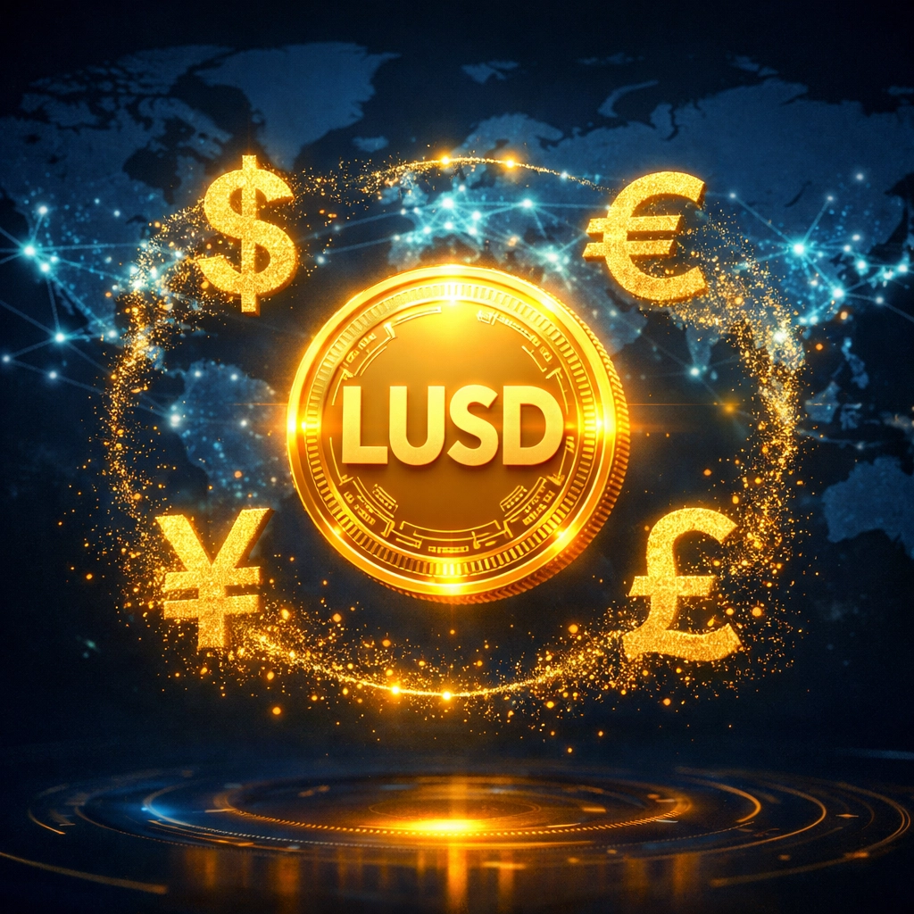 LUSD stablecoin enabling global payments without foreign exchange fees across international currencies