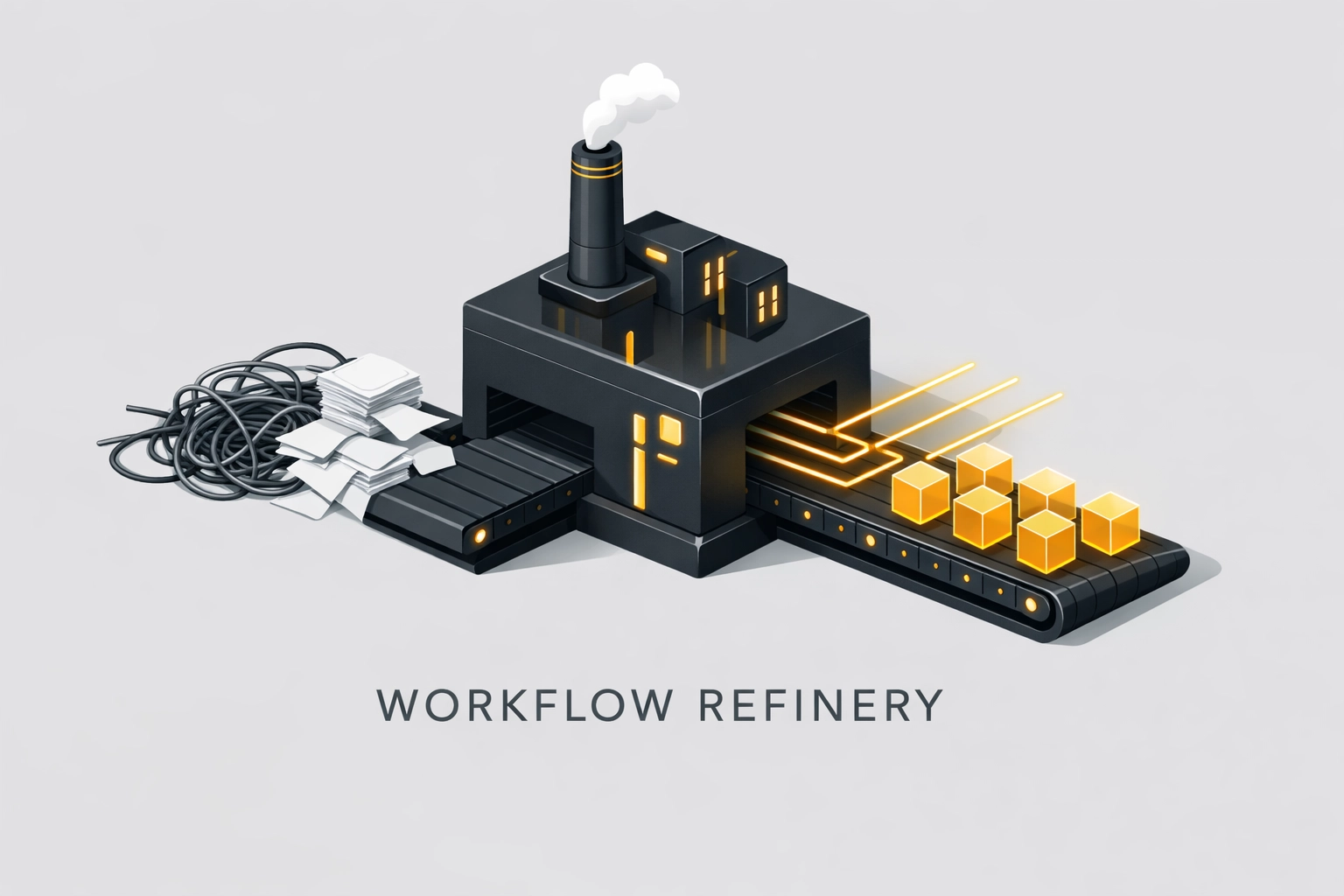 Workflow automation refinery converting manual tasks into efficient ai integration services.