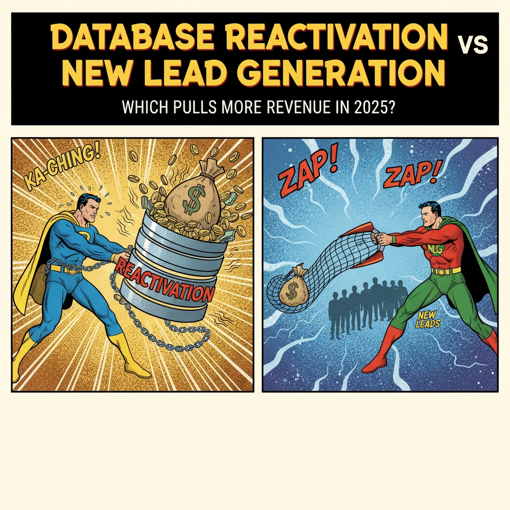 Database Reactivation vs New Lead Generation: Which Pulls More Revenue in 2025?