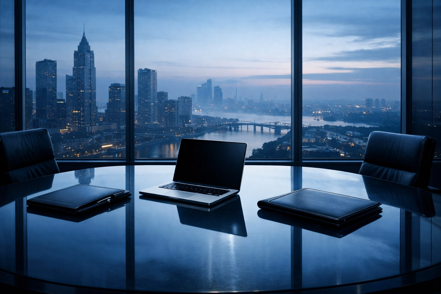 Professional conference room setting for negotiating deal structure and SBA loans for Alabama business sales.