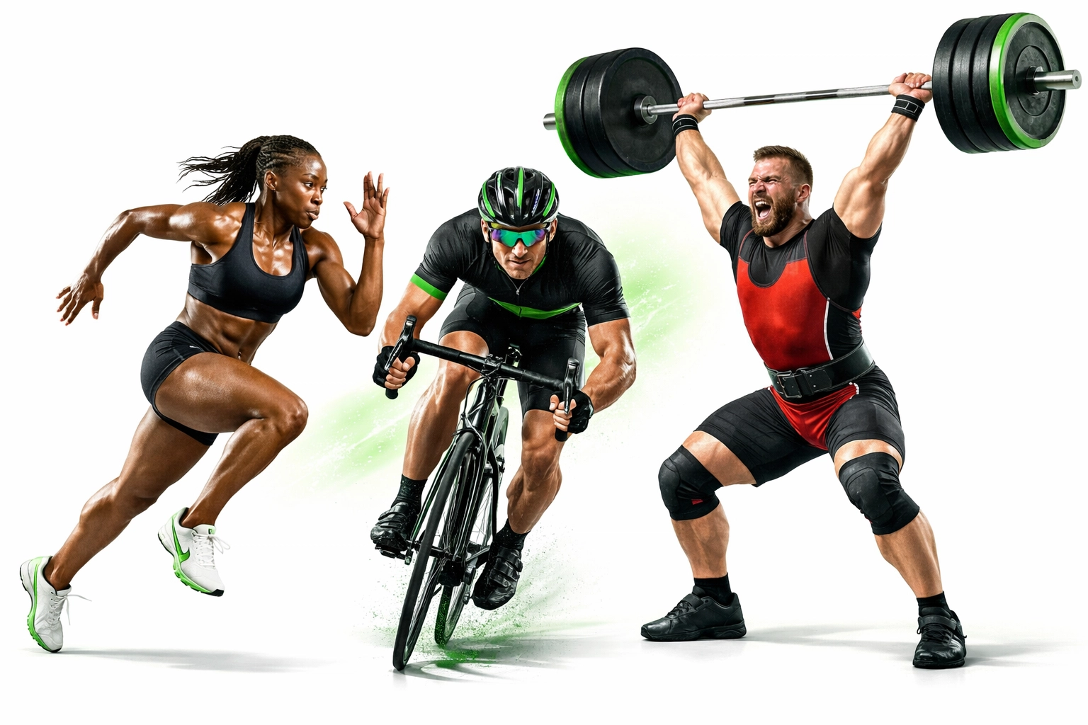 Athletes using natural alternatives to Dr. Squatch for sports performance and recovery