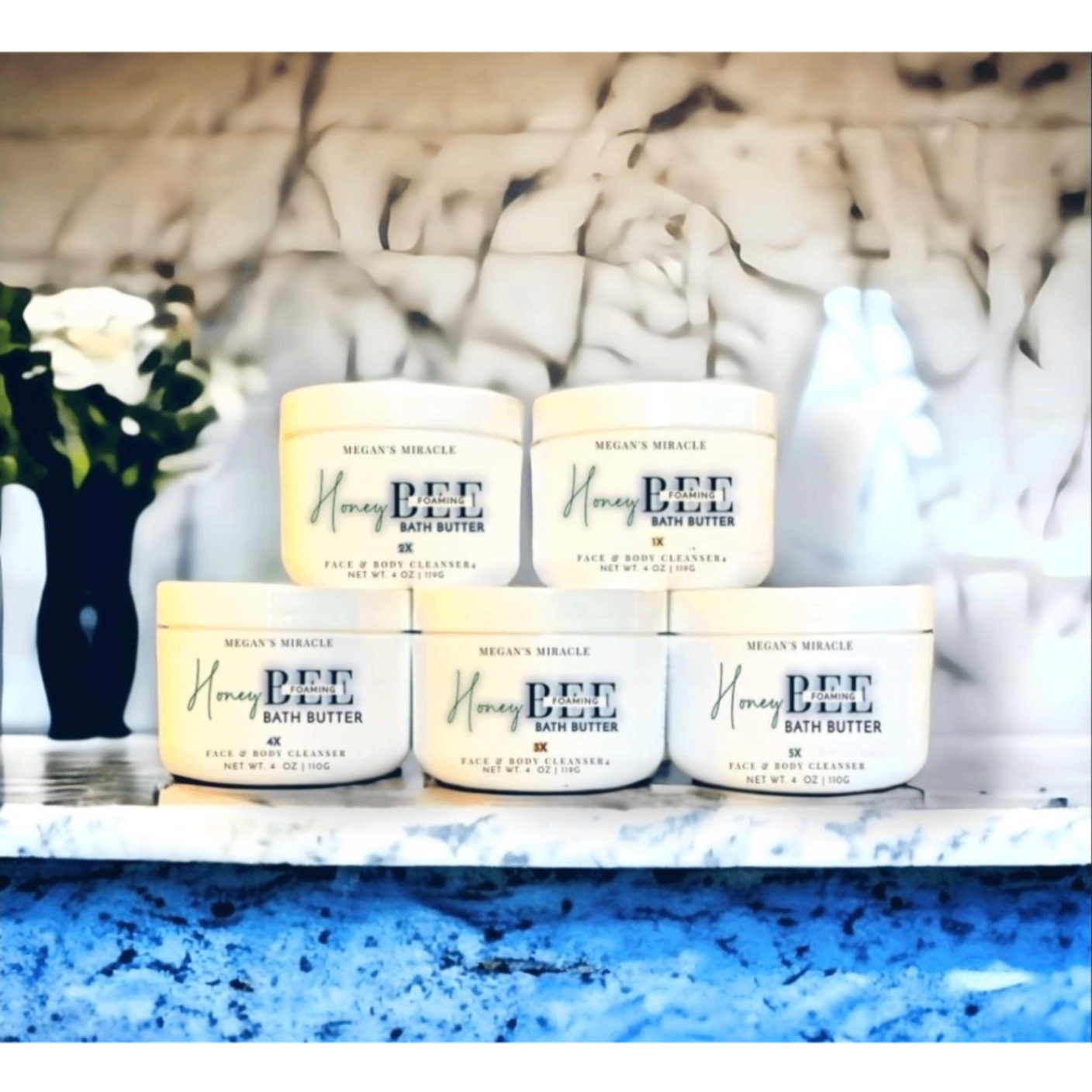 Megan's Miracle Honey Bee Foaming Bath Butter