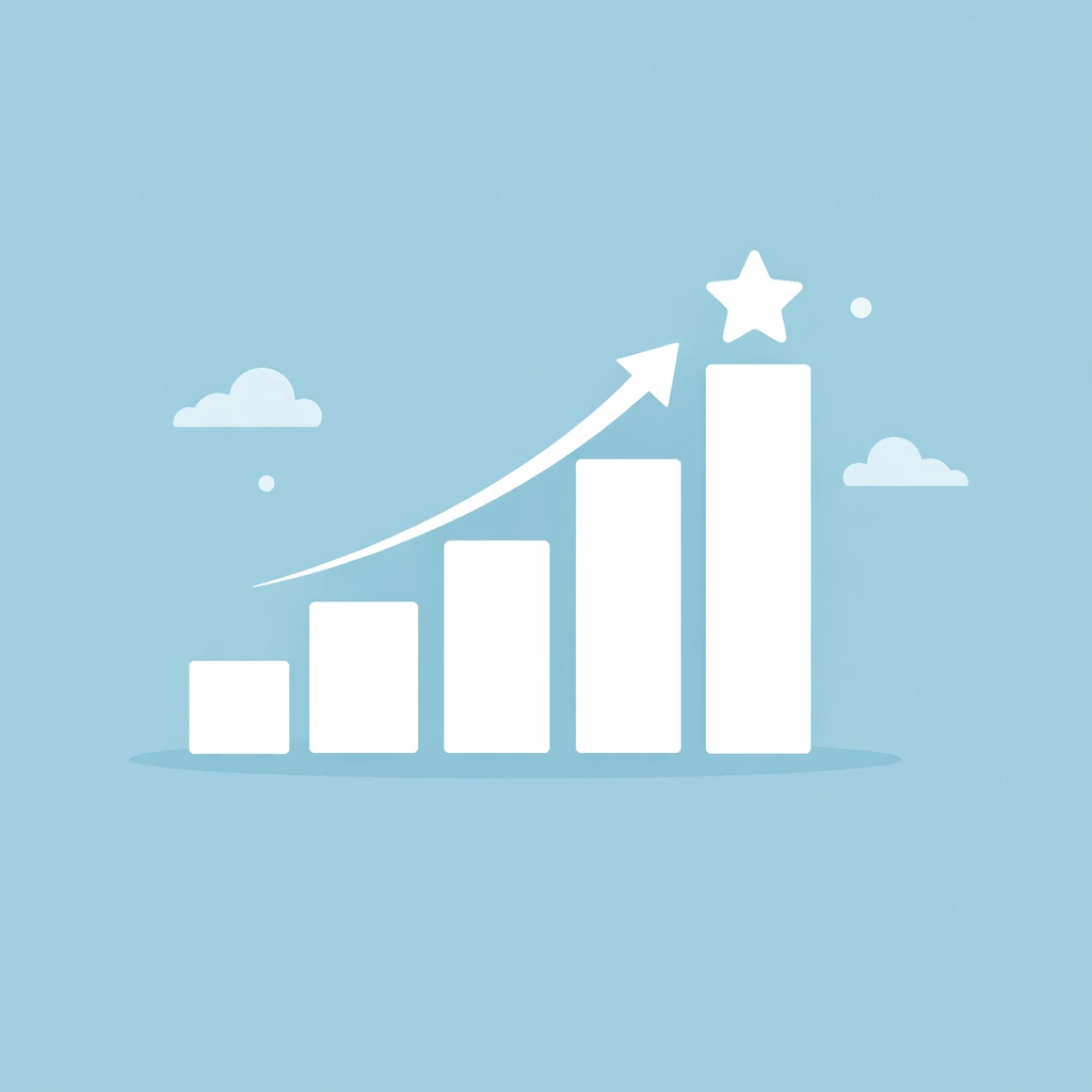 Gráfica ascendente de score: consejos de cómo mejorar mi crédito rápido para comprar casa