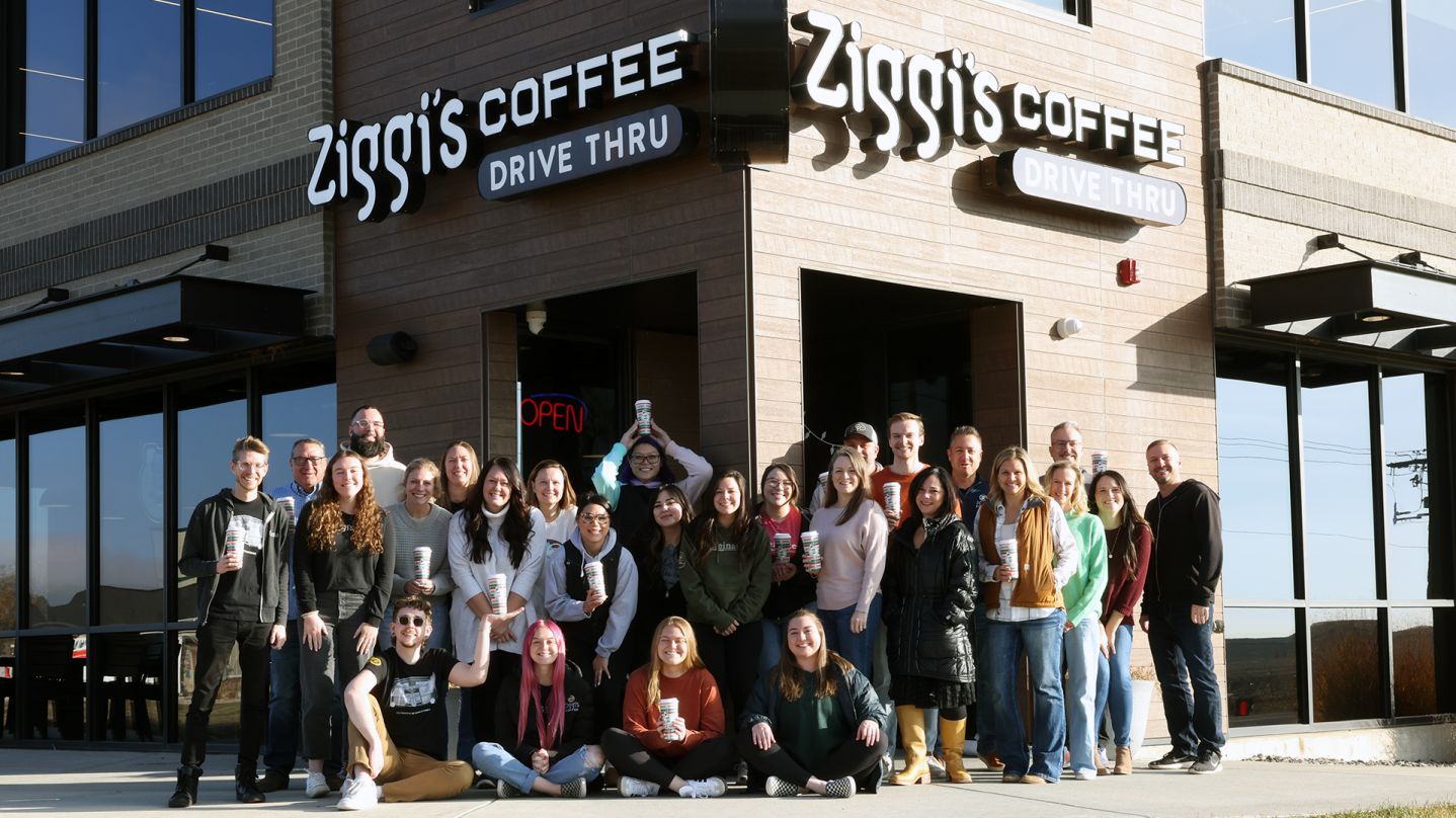 Ziggi’s Coffee Franchise Team Photo