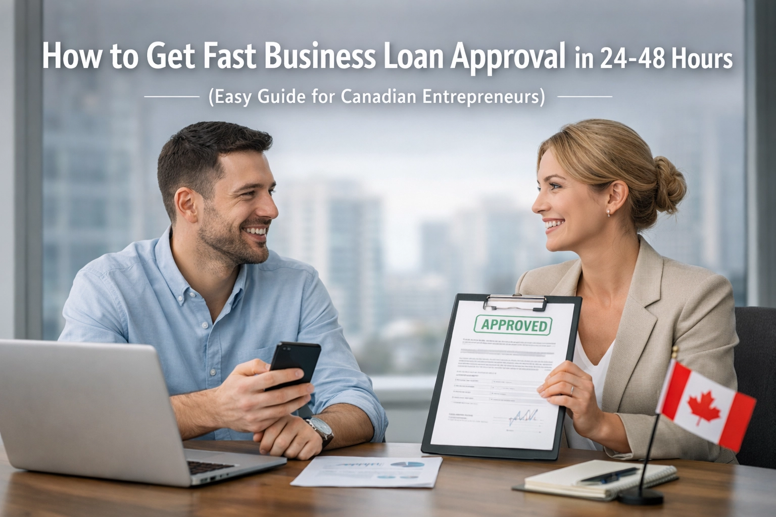 [HERO] How to Get Fast Business Loan Approval in 24-48 Hours (Easy Guide for Canadian Entrepreneurs)