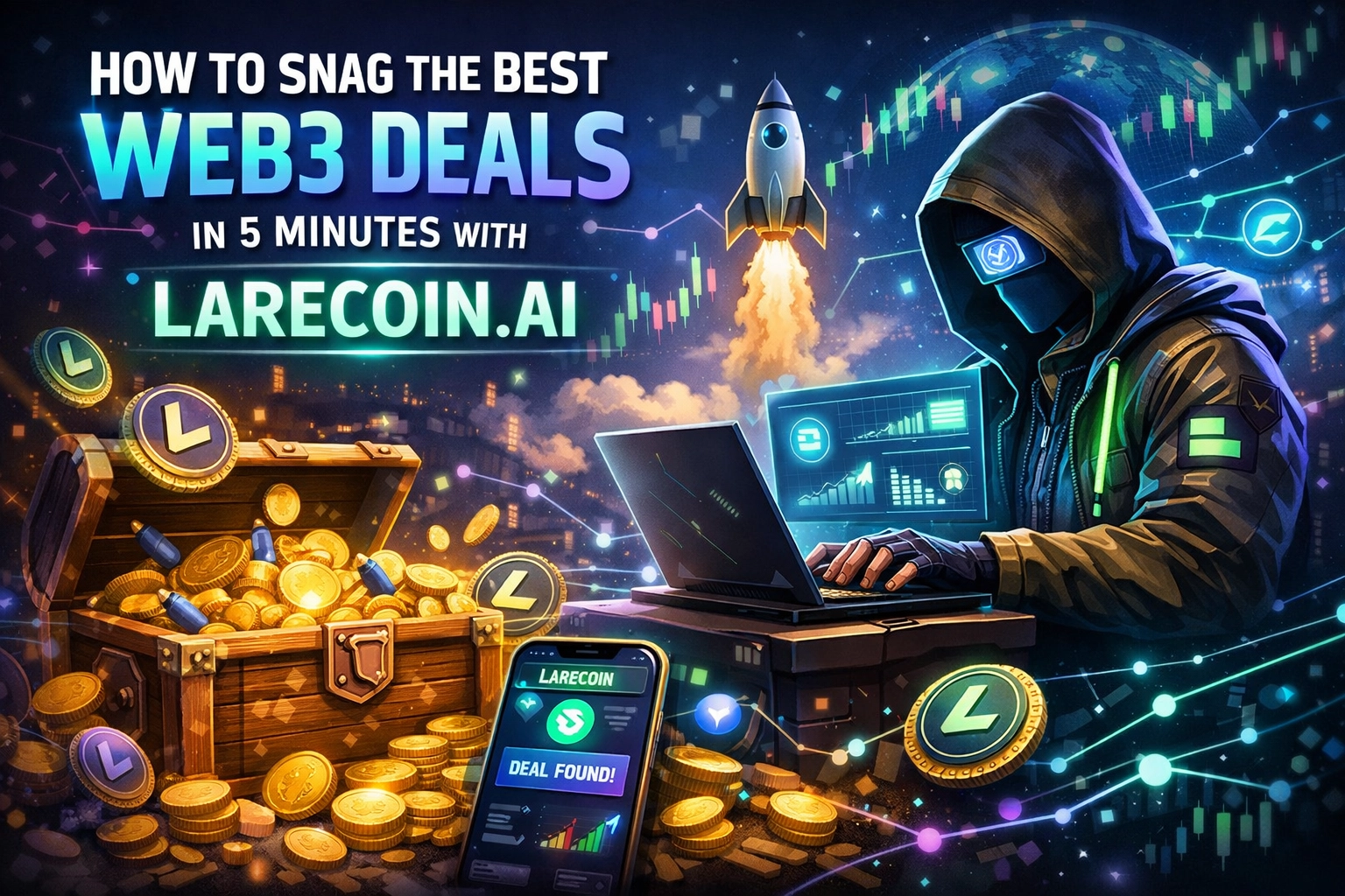 [HERO] How to Snag the Best Web3 Deals in 5 Minutes with Larecoin.ai
