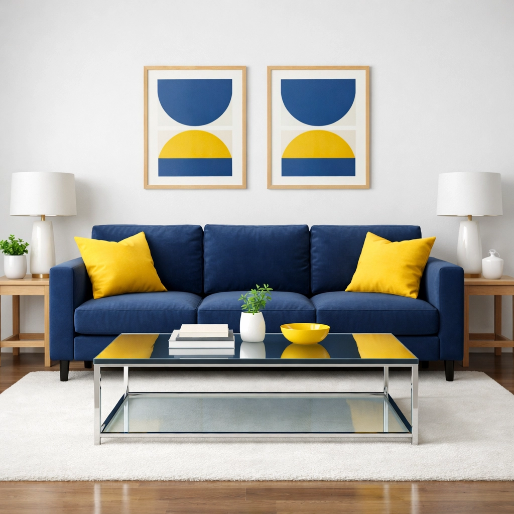 A clean, minimalist living room demonstrating the professional results of a house cleaning service in Massachusetts.