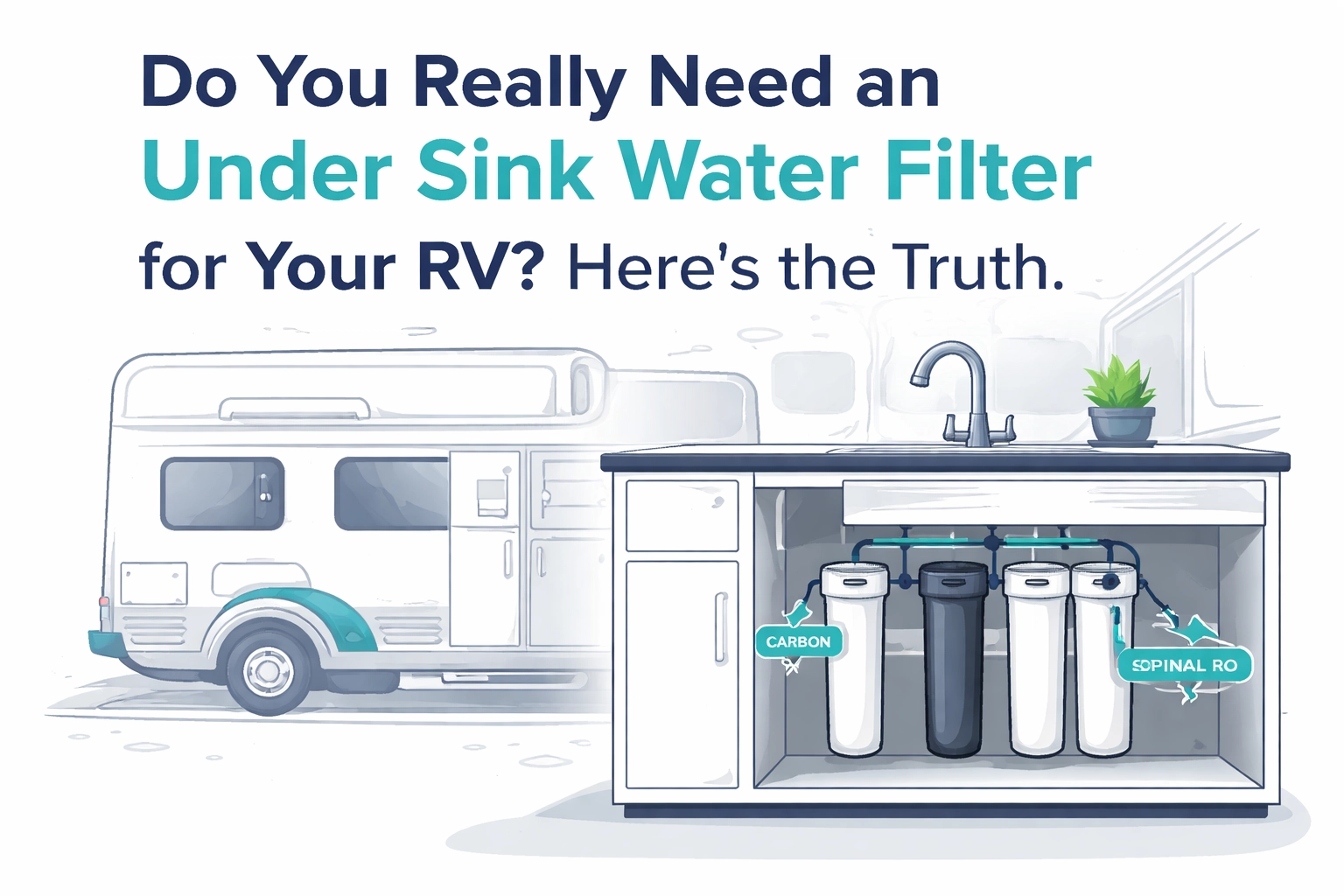 [HERO] Do You Really Need an Under Sink Water Filter for Your RV? Here's the Truth