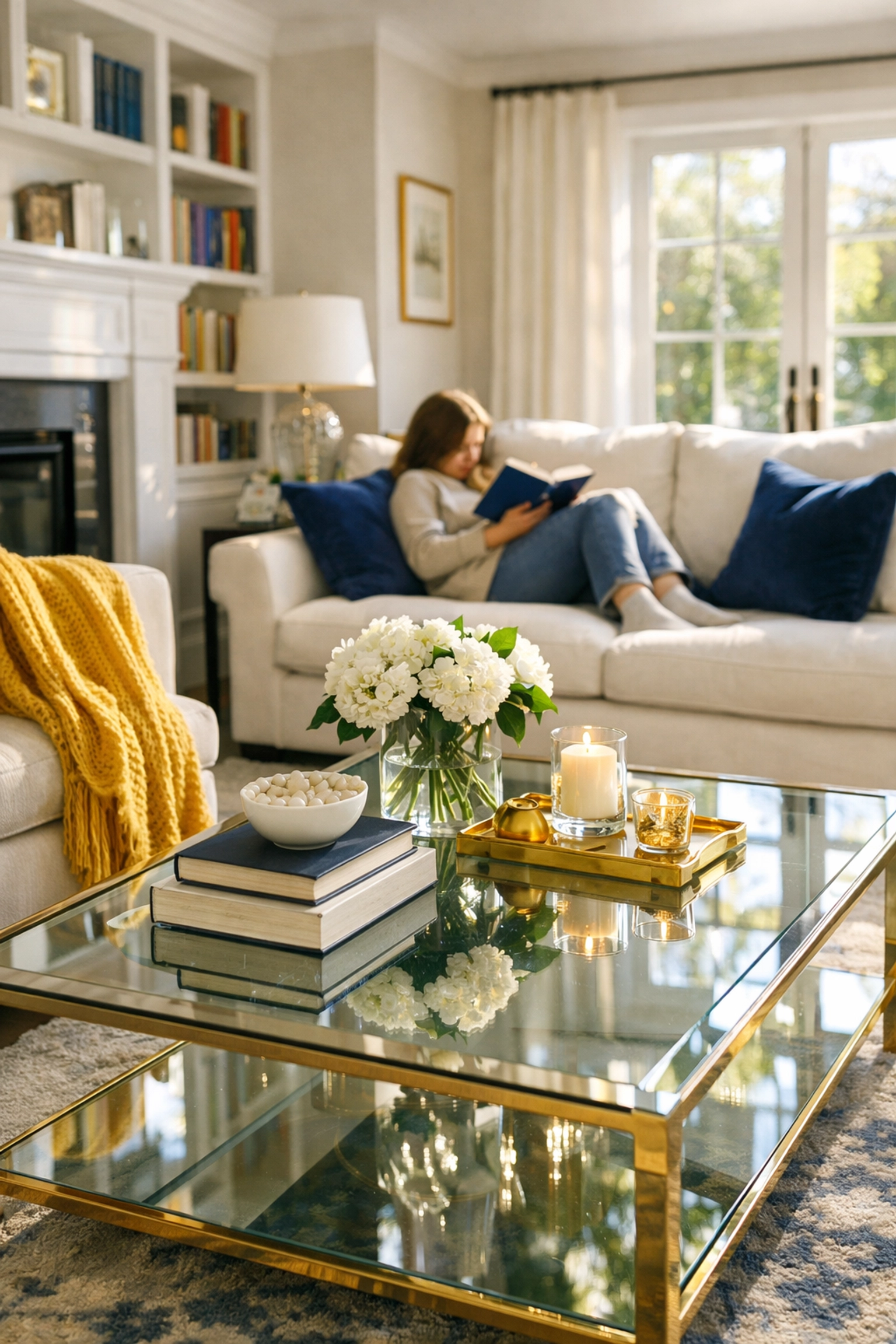 Enjoying a clean Wellesley home after a professional deep clean by expert cleaners in Boston MA.