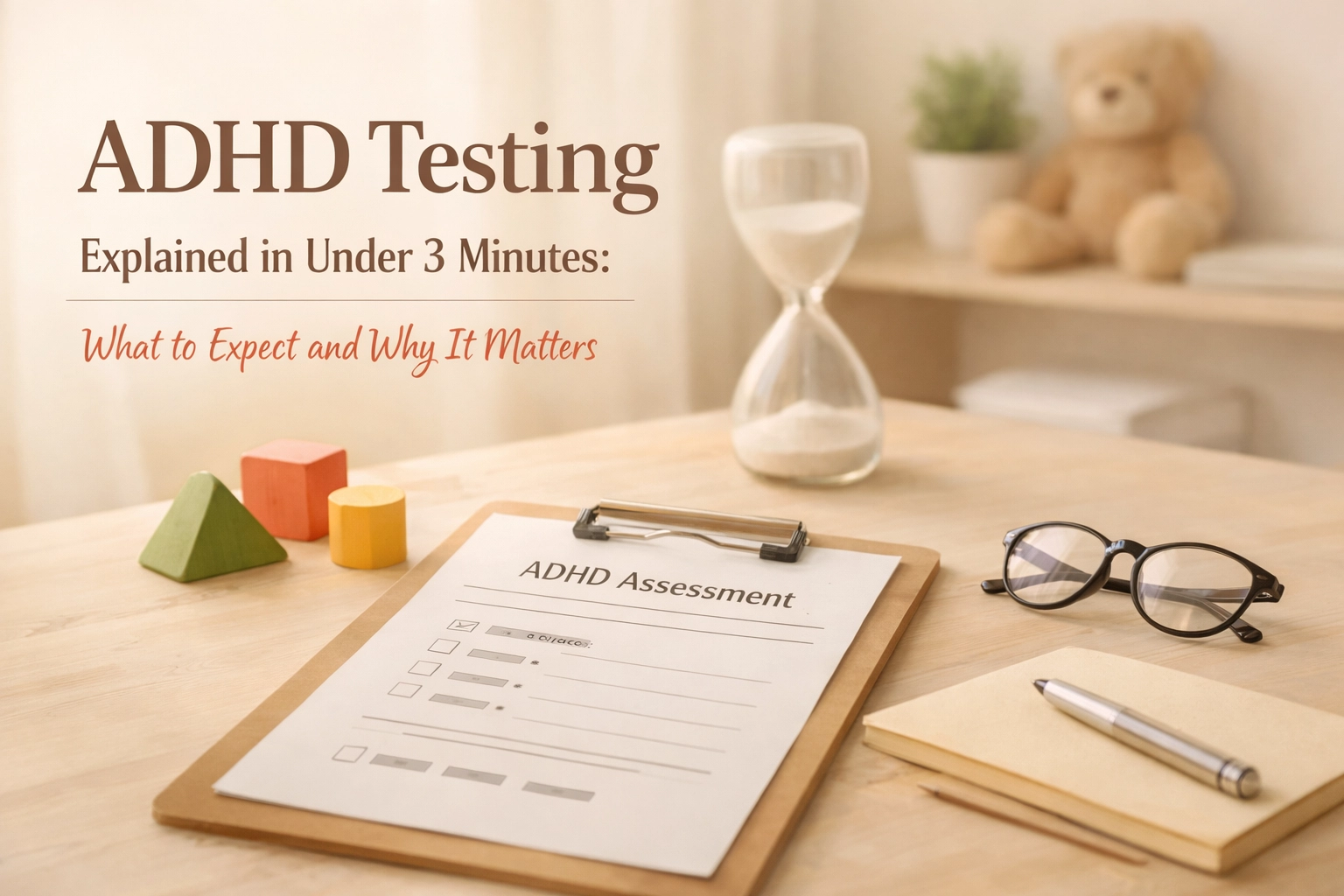 [HERO] ADHD Testing Explained in Under 3 Minutes: What to Expect and Why It Matters