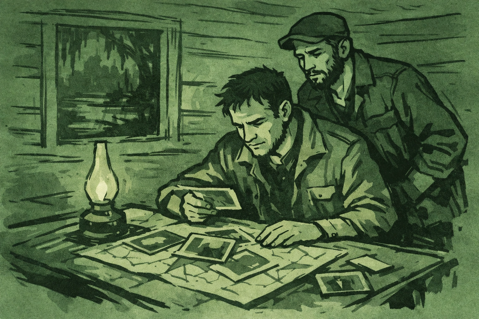 Gay thriller mystery - two men investigate disappearance in Louisiana cabin