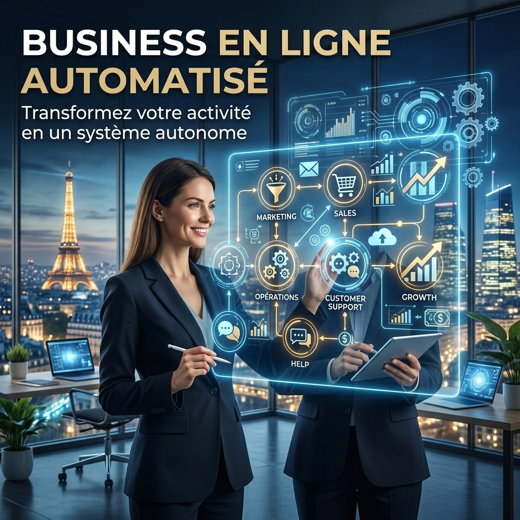 [HERO] Business en Ligne Automatisé : Transformez votre activité en un système autonome