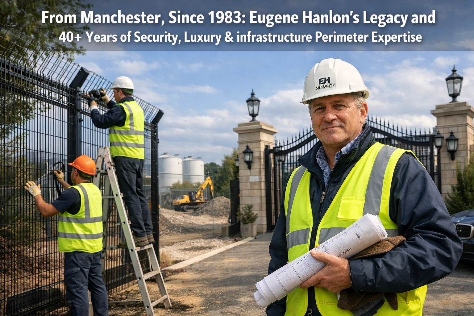 [HERO] Security, Luxury & Infrastructure Perimeter Specialists: From Manchester (1983) to Elite London Postcodes and Critical National Assets