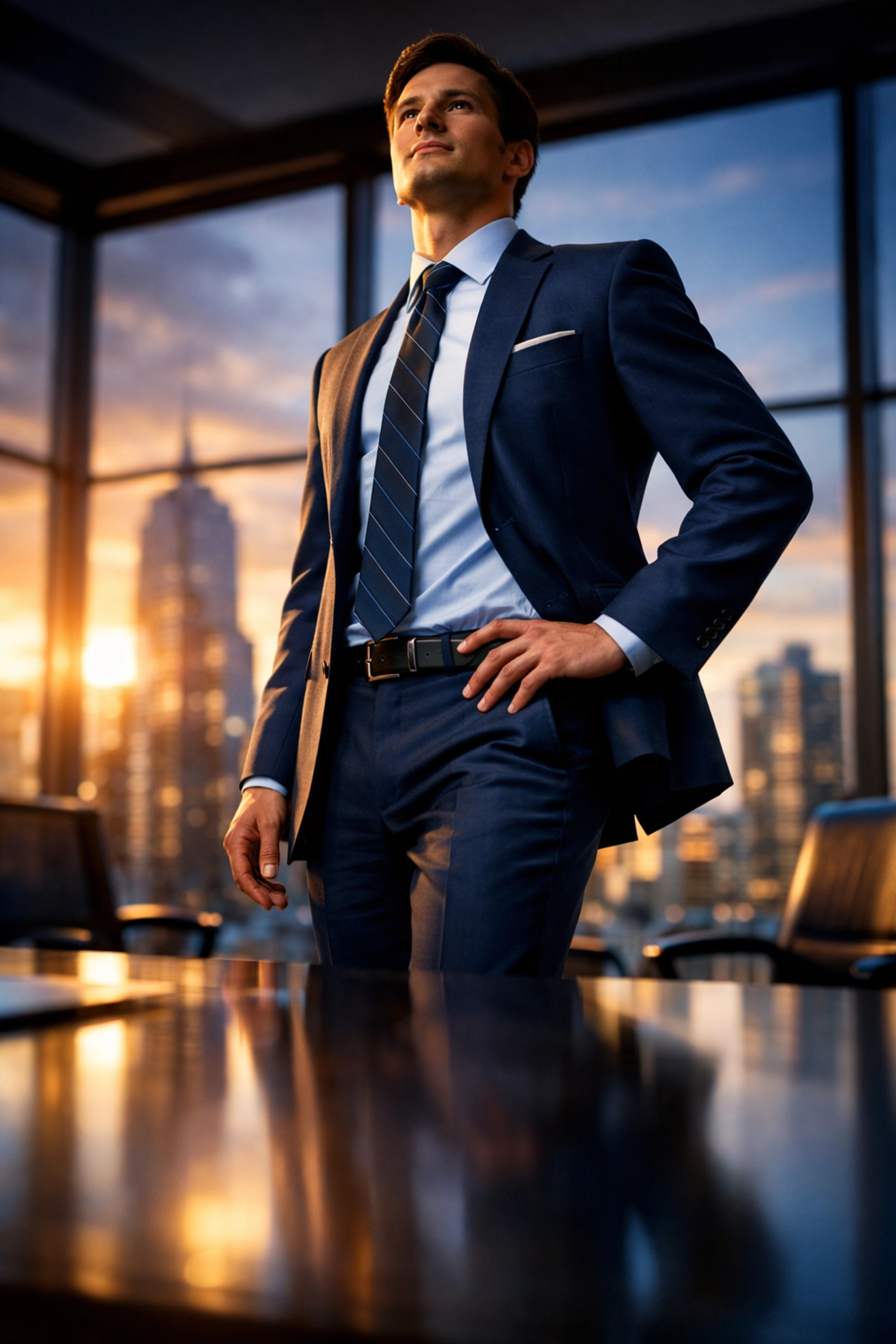 Sports marketing executive demonstrating strategic leadership and business growth vision